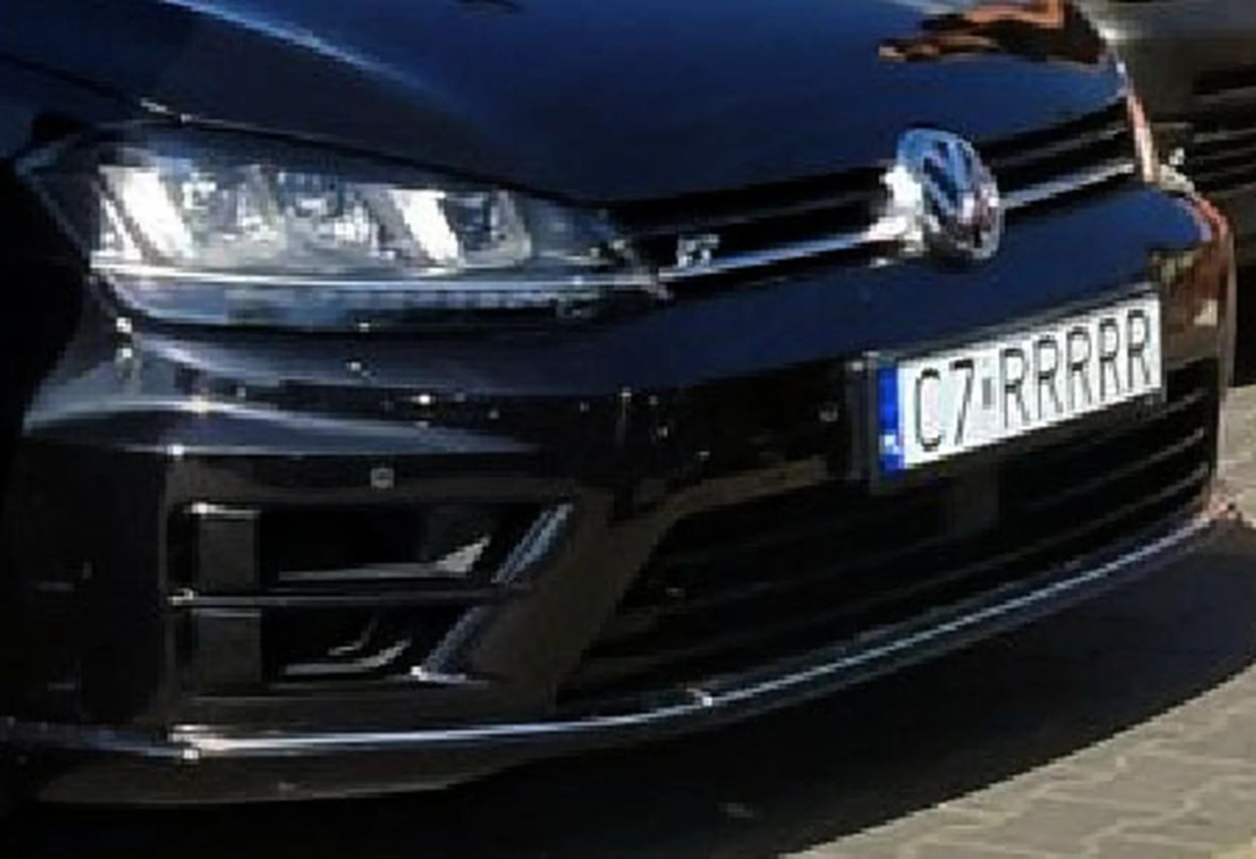 Fajny numer, blacha C7 RRRRR