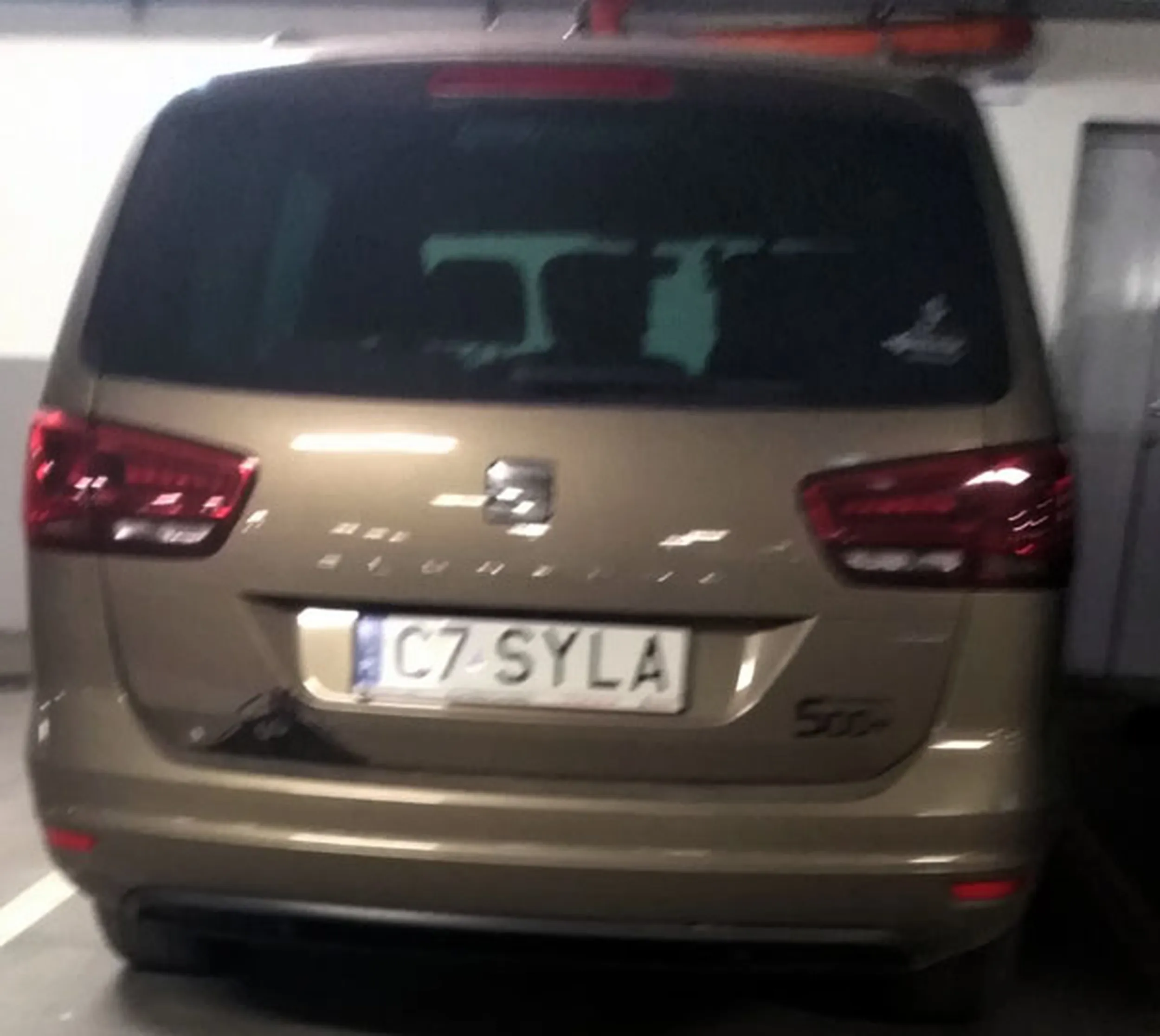 Fajny numer, blacha C7 SYLA