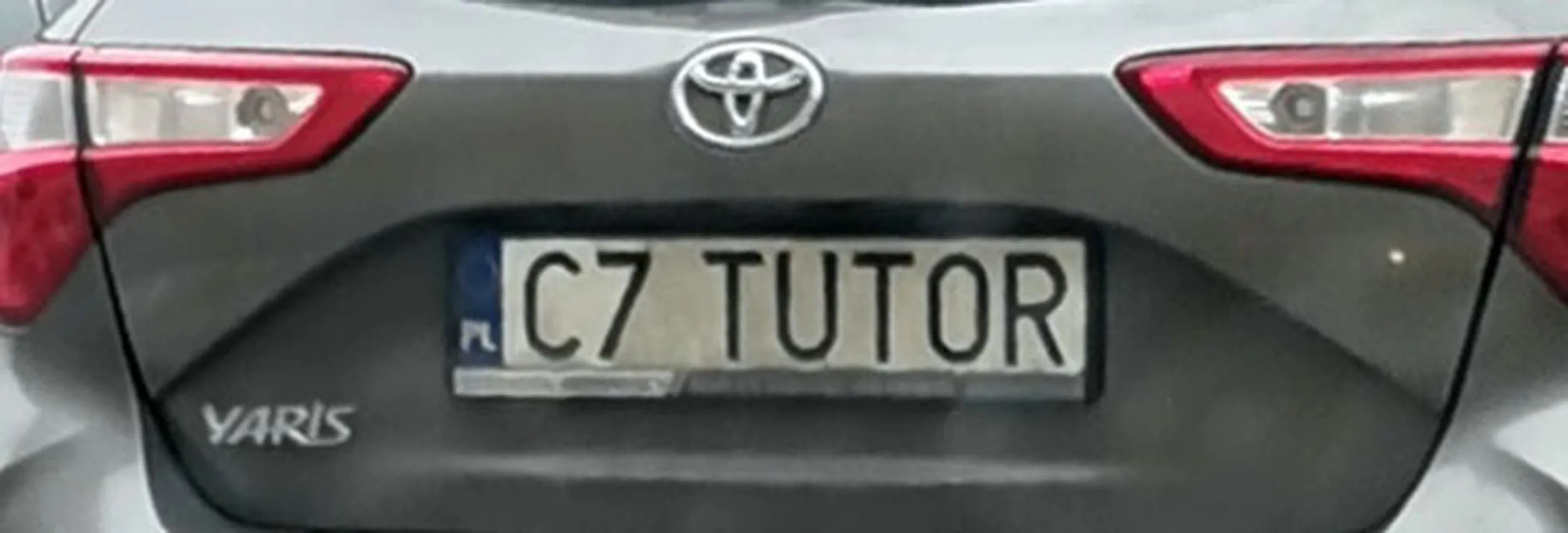 Fajny numer, blacha C7 TUTOR