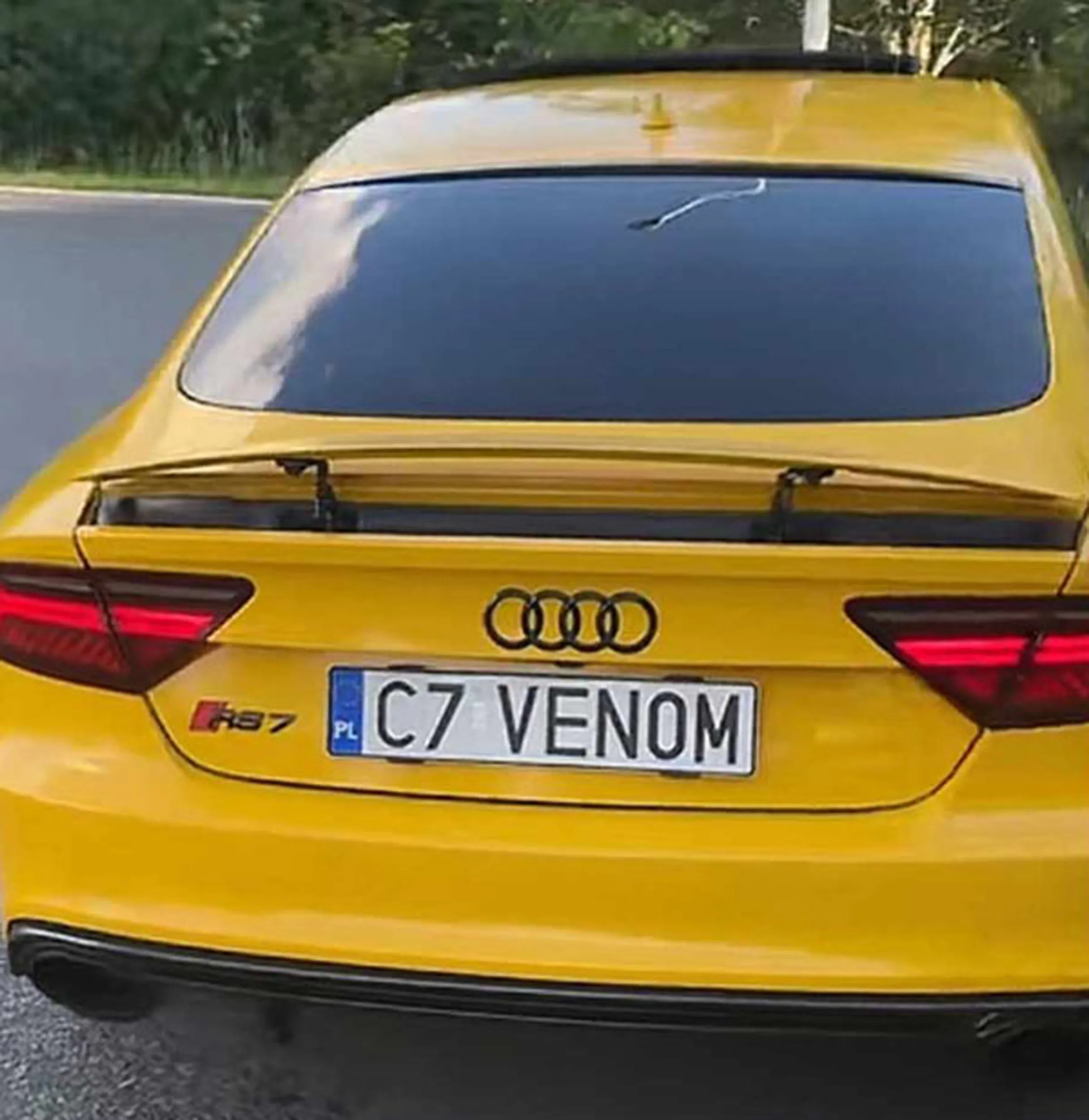 Fajny numer, blacha C7 VEN0M