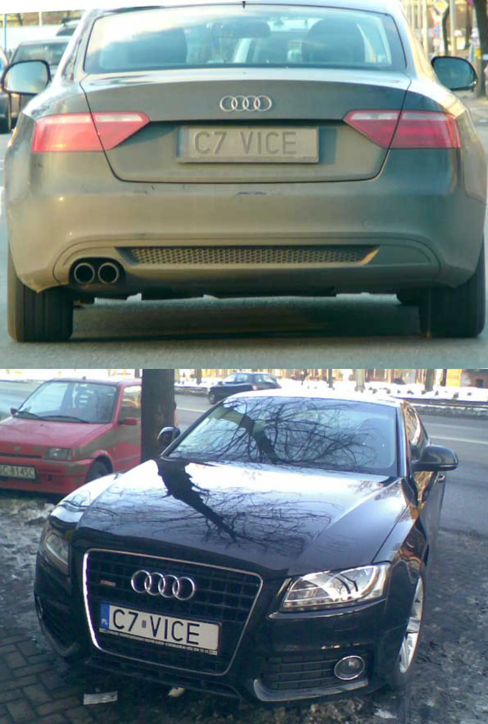 Fajny numer, blacha C7 VICE