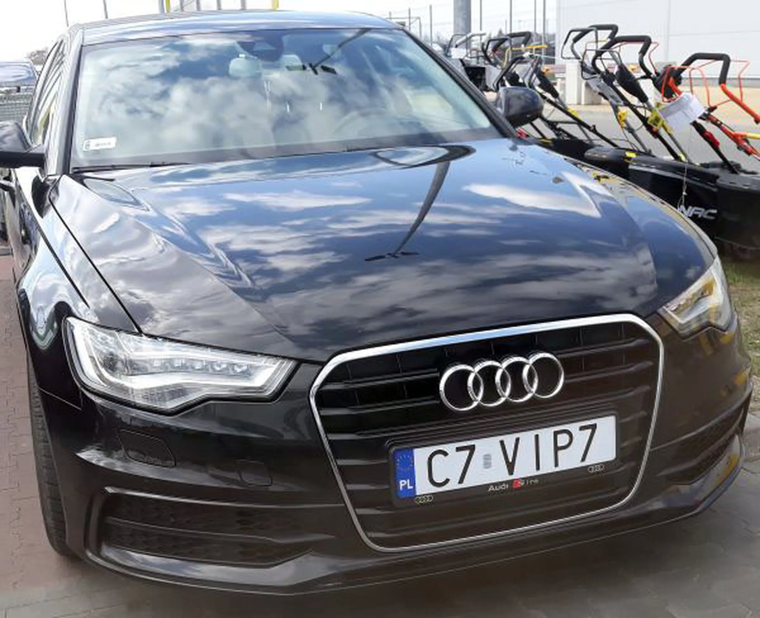 Fajny numer, blacha C7 VIP7