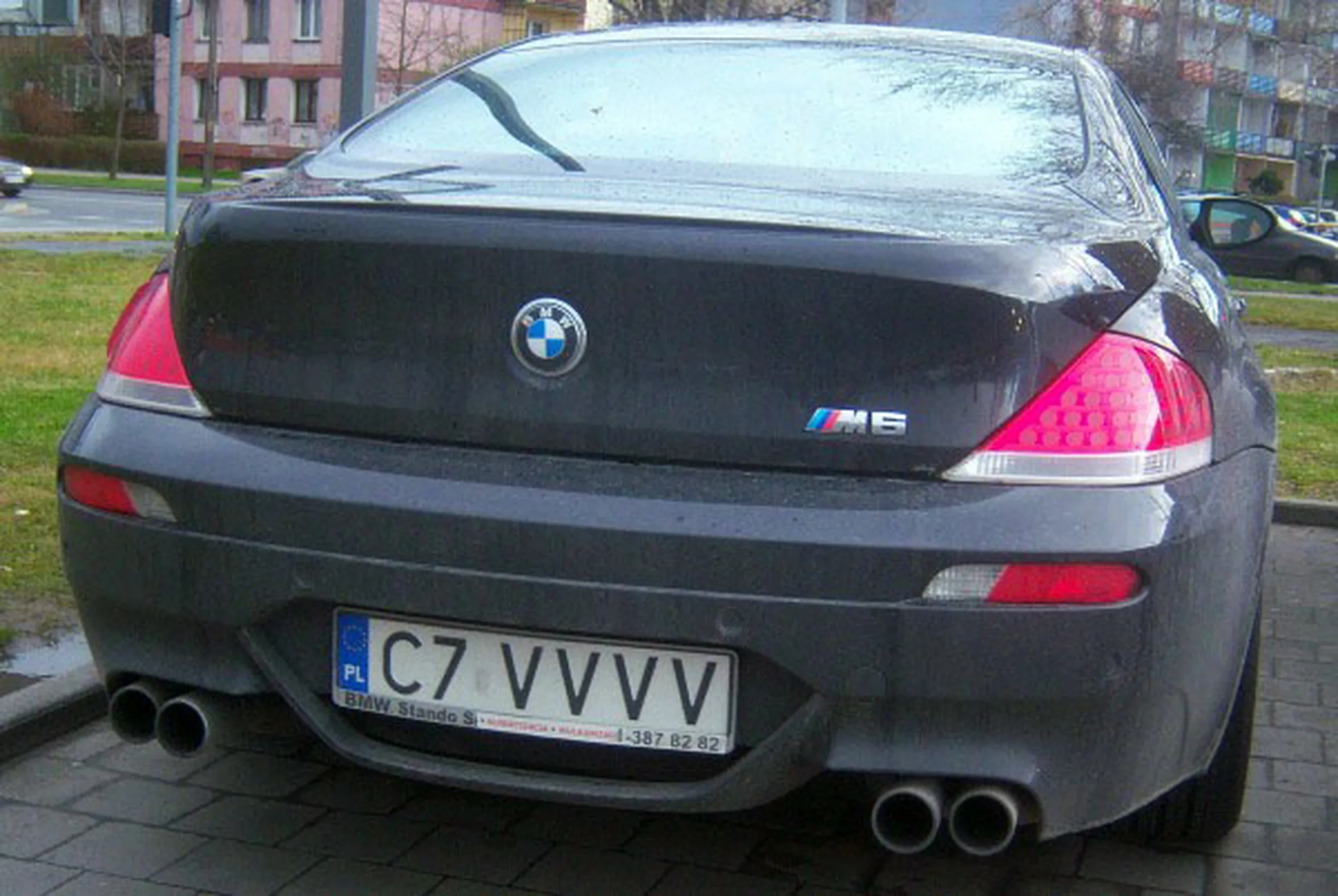 Fajny numer, blacha C7 VVVV