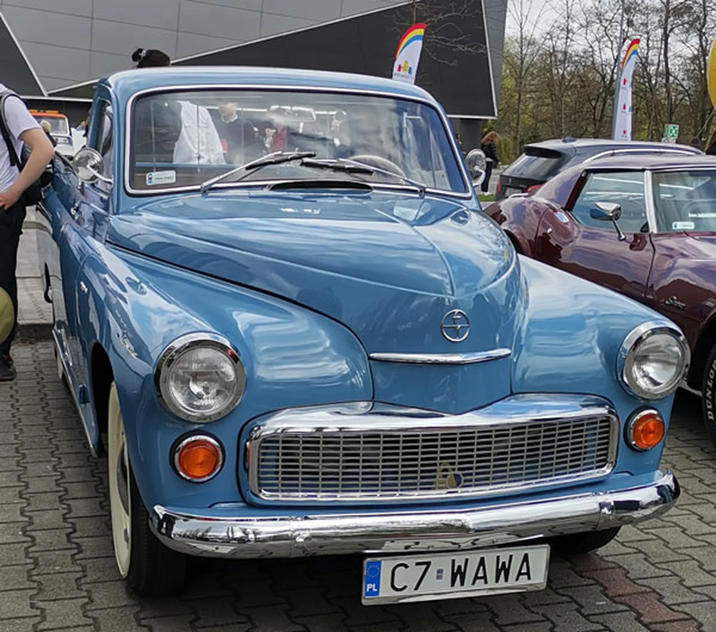 Fajny numer, blacha C7 WAWA