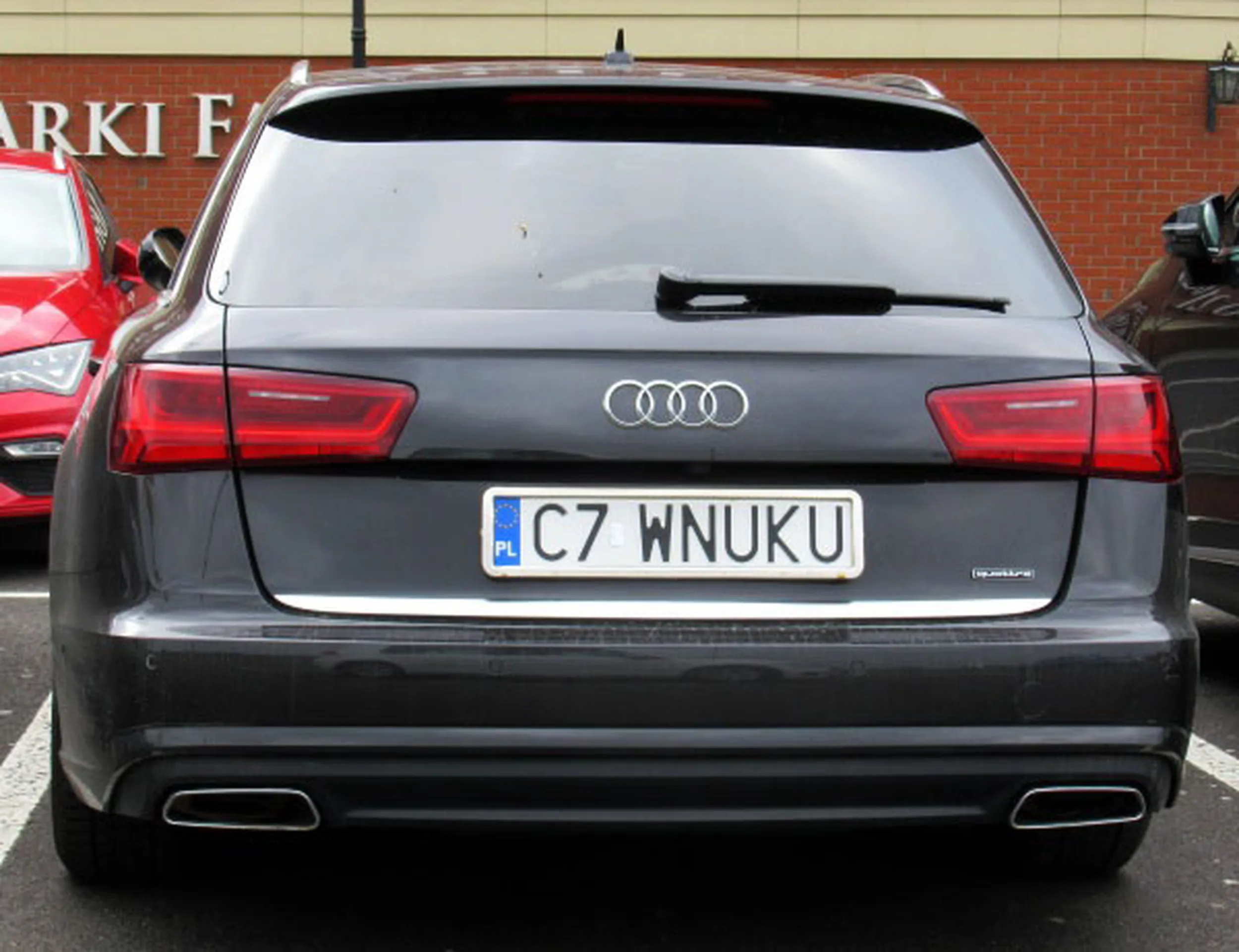 Fajny numer, blacha C7 WNUKU