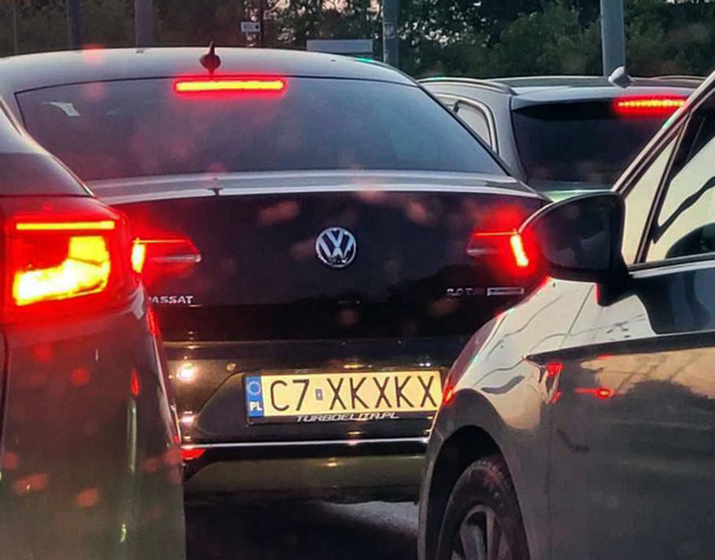 Fajny numer, blacha C7 XKXKX