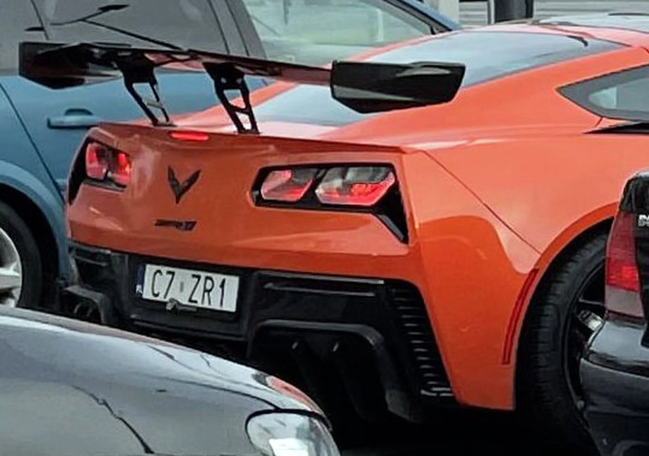 Fajny numer, blacha C7 ZR1