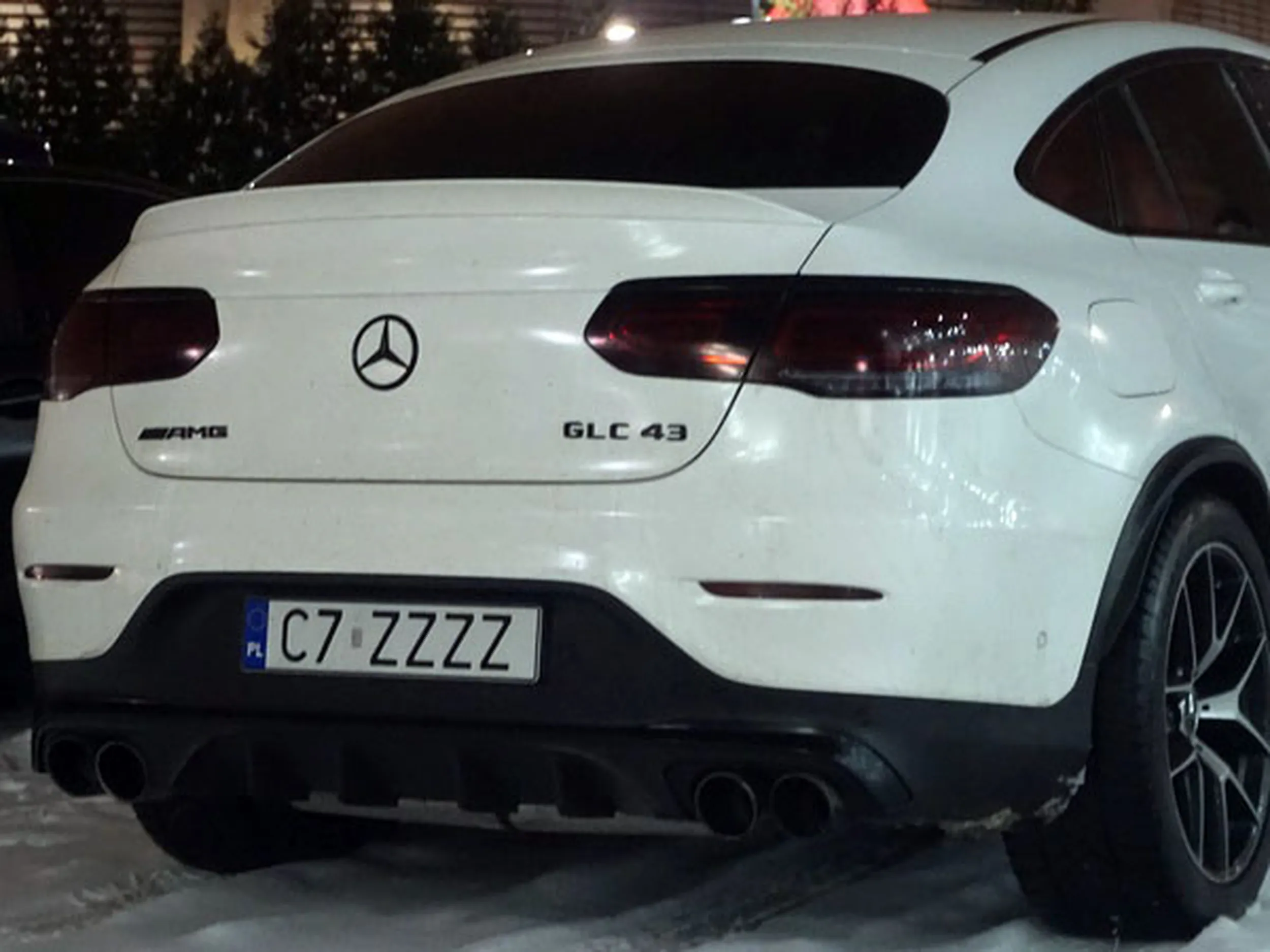 Fajny numer, blacha C7 ZZZZ