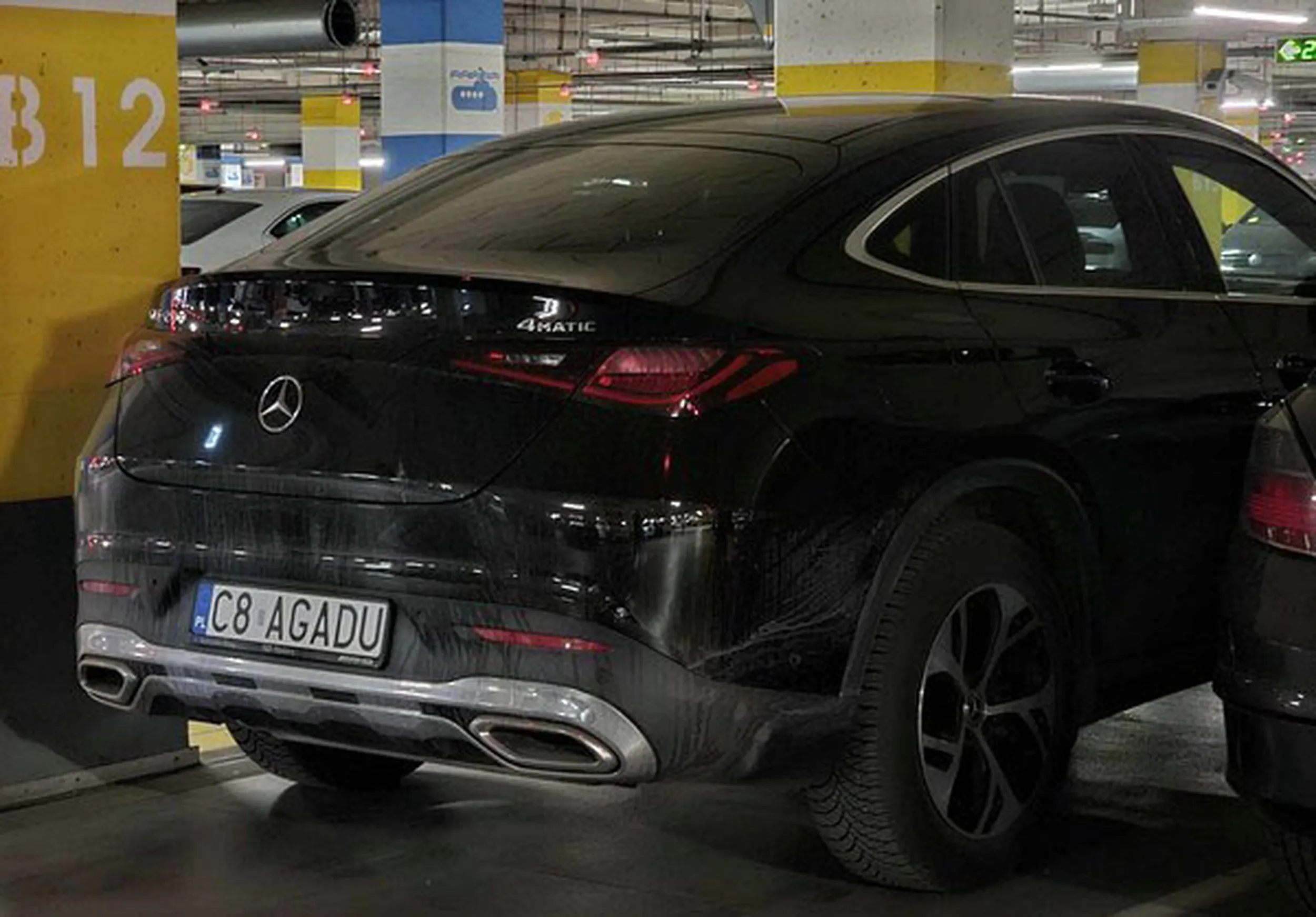 Fajny numer, blacha C8 AGADU