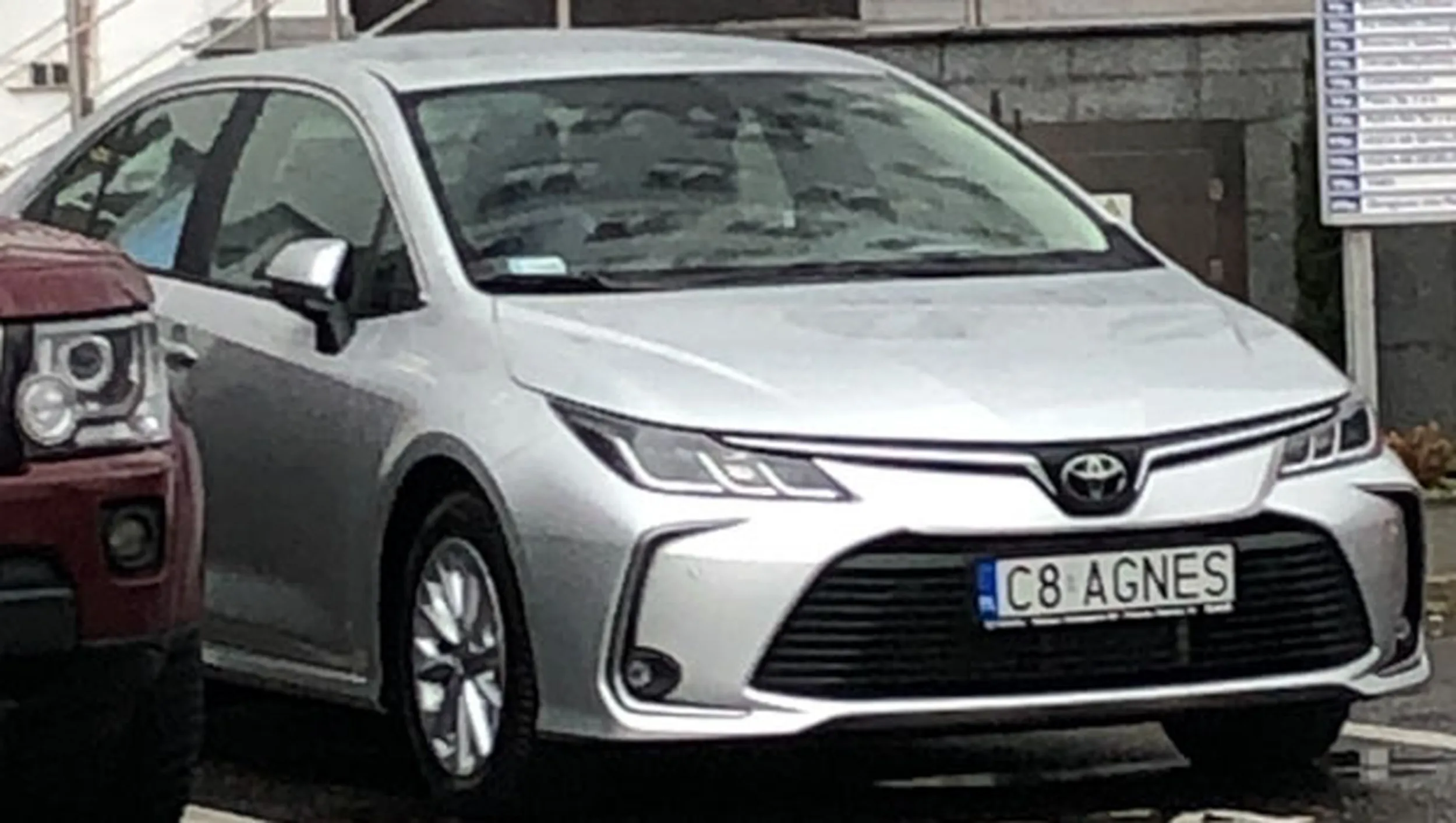 Fajny numer, blacha C8 AGNES