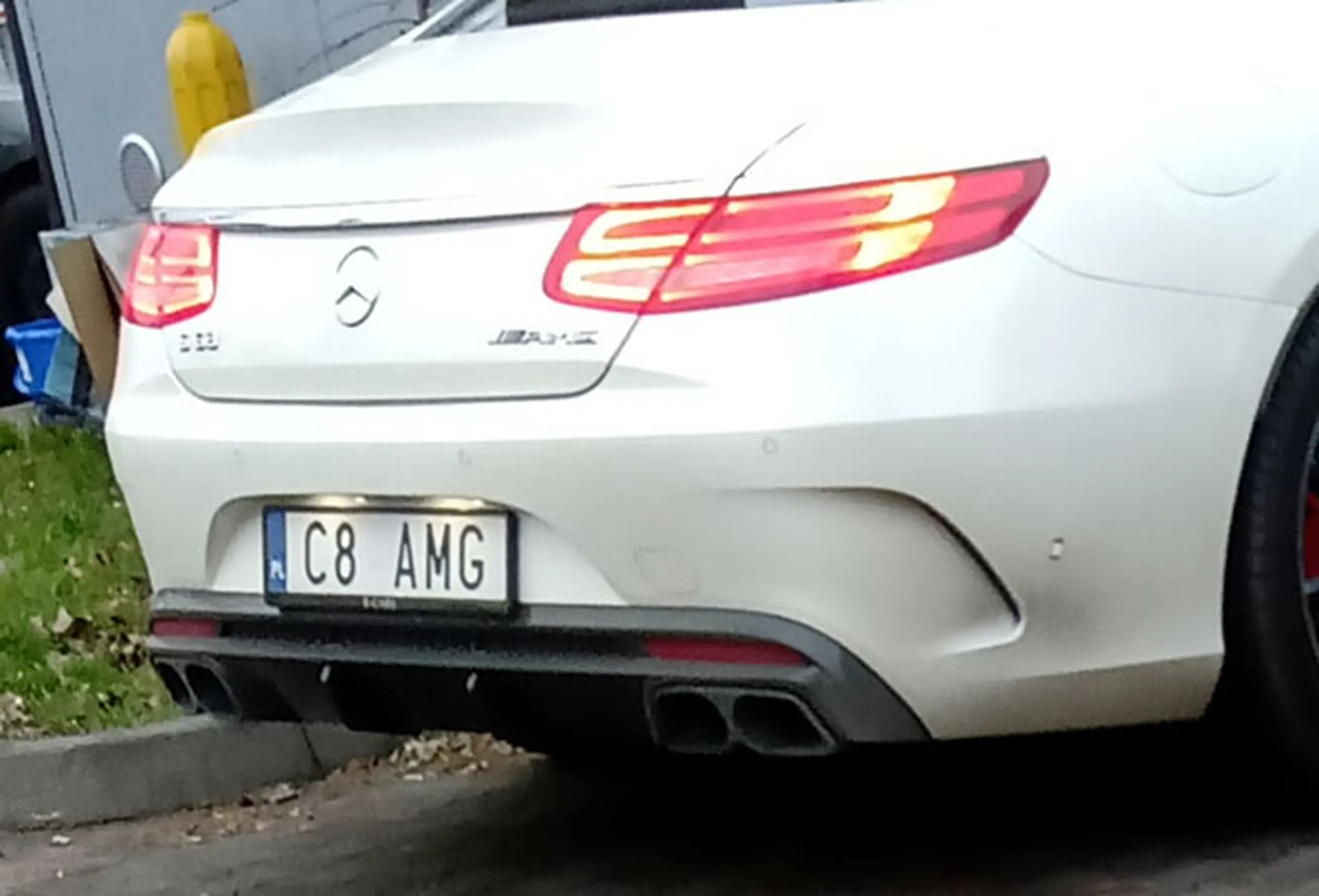 Fajny numer, blacha C8 AMG