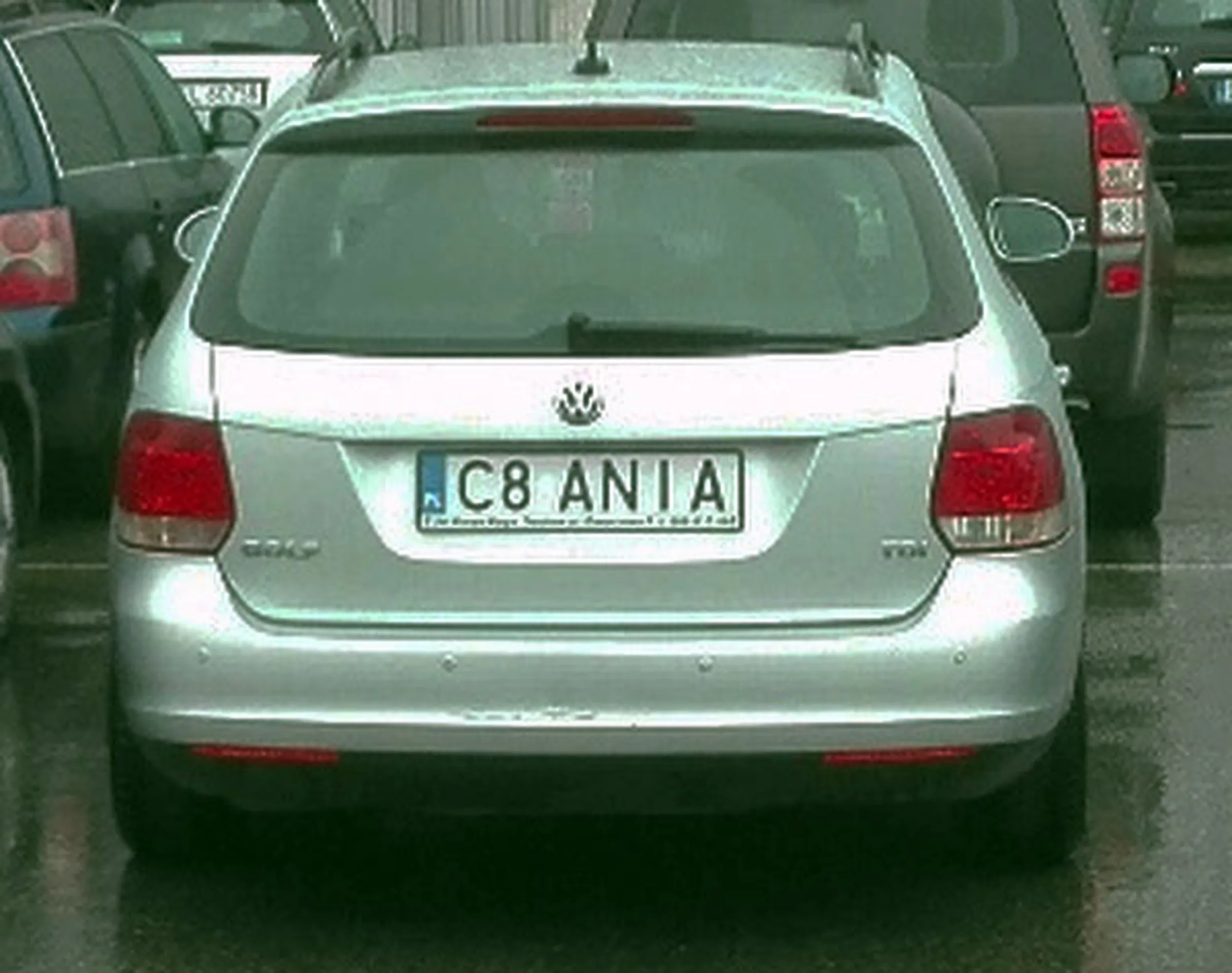 Fajny numer, blacha C8 ANIA