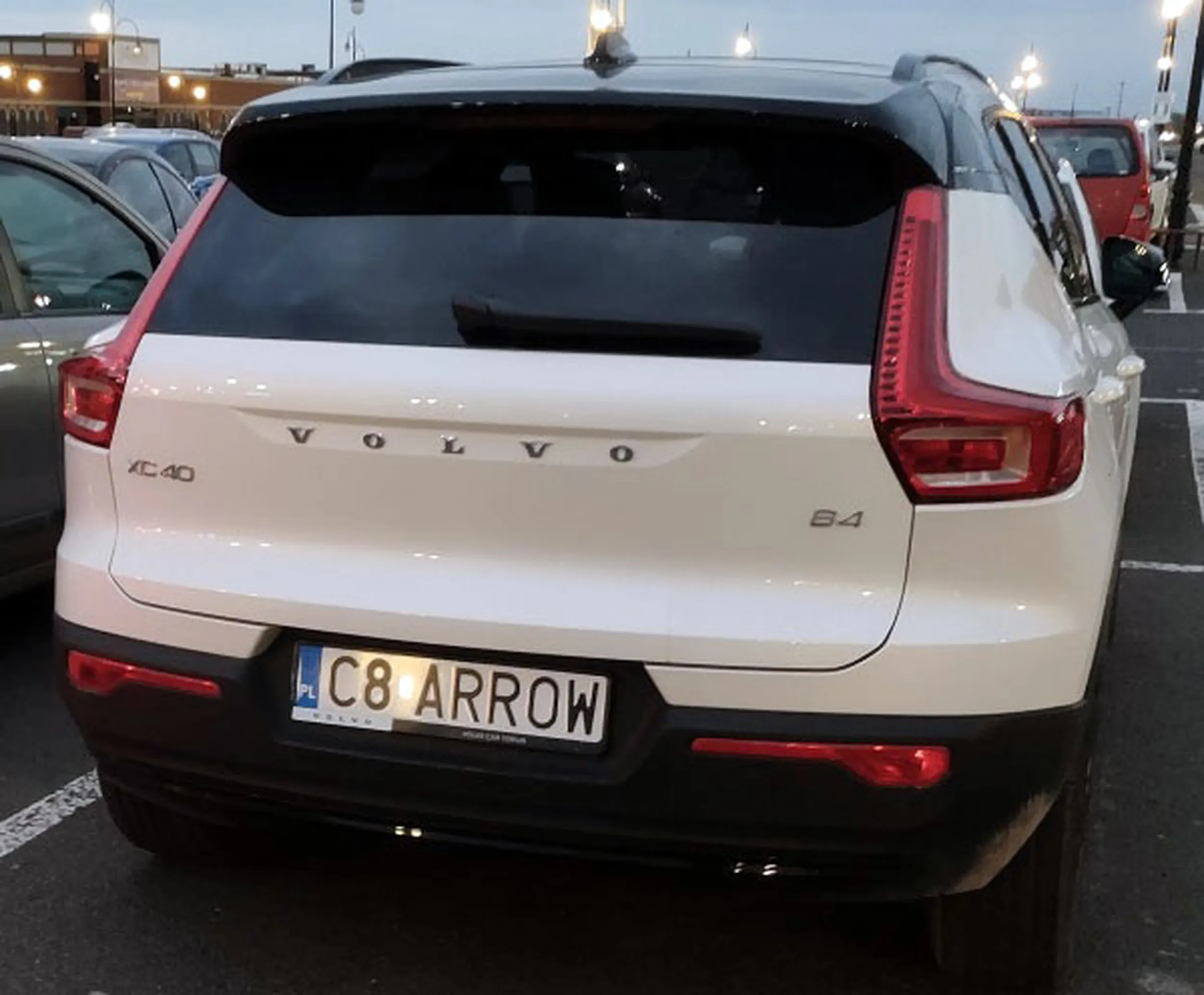 Fajny numer, blacha C8 ARROW