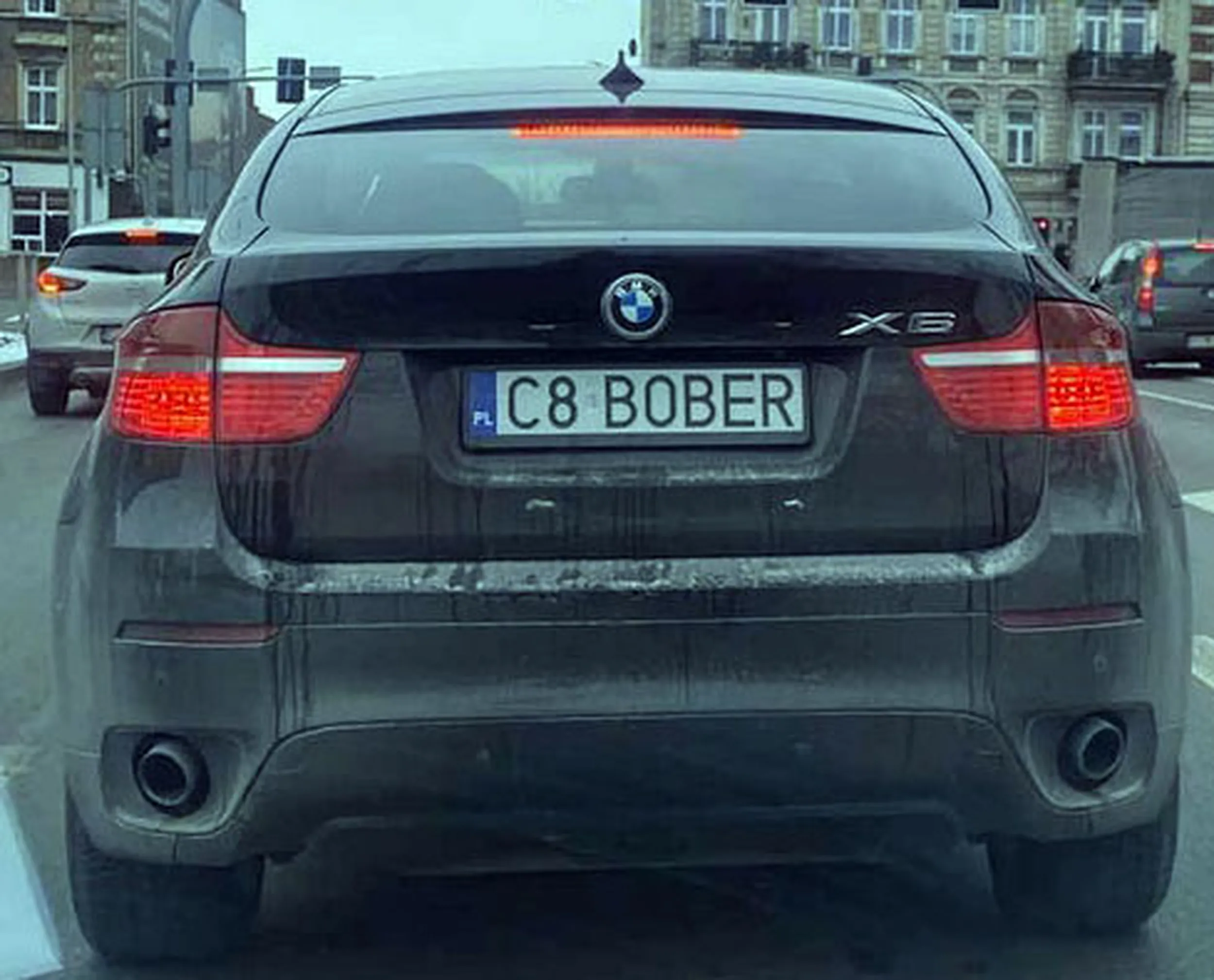 Fajny numer, blacha C8 BOBER