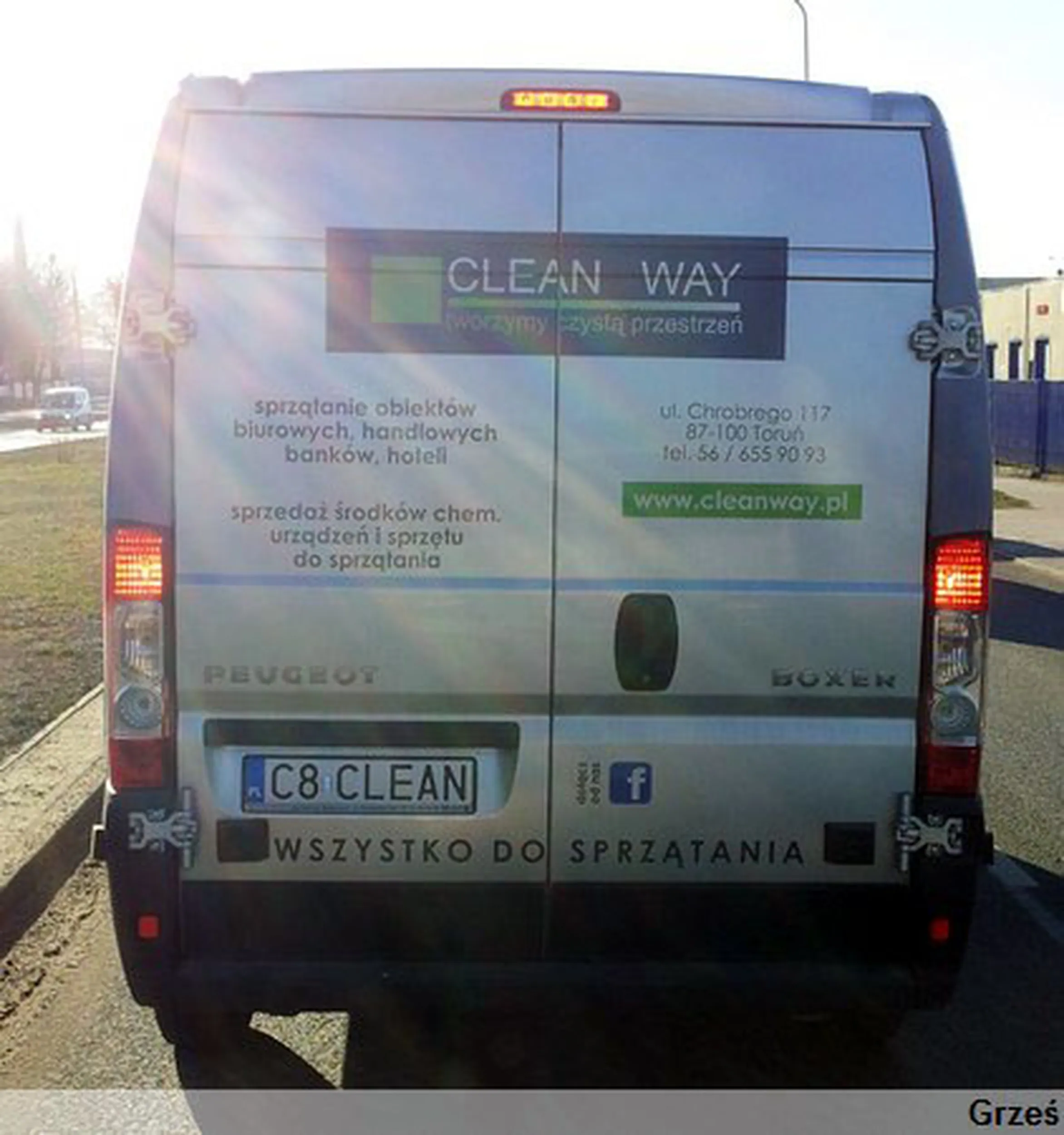 Fajny numer, blacha C8 CLEAN