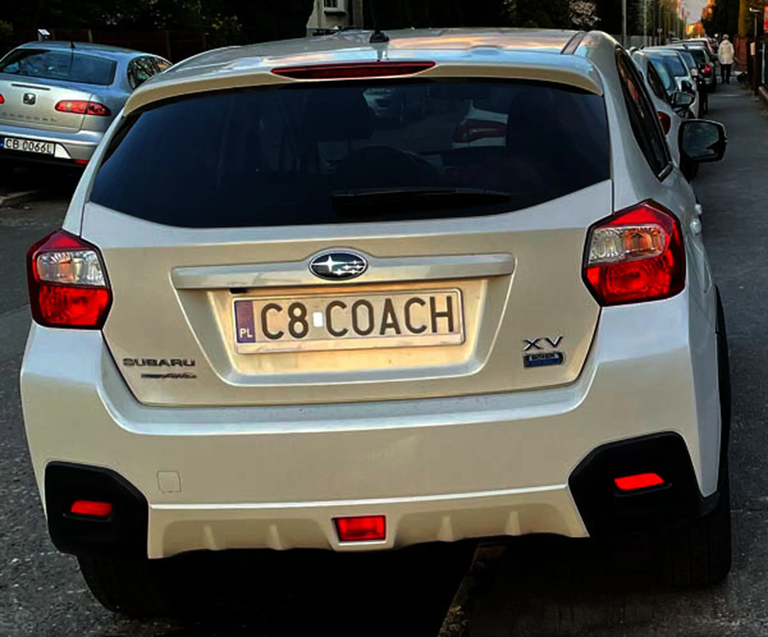 Fajny numer, blacha C8 COACH