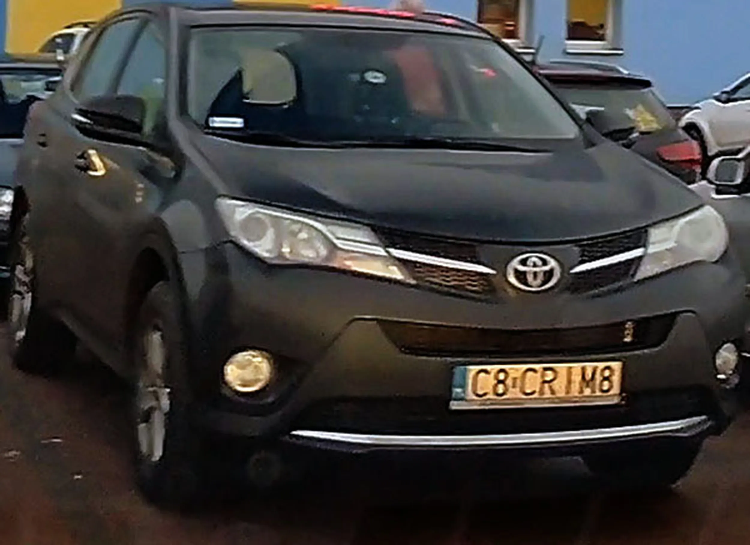 Fajny numer, blacha C8 CRIM8