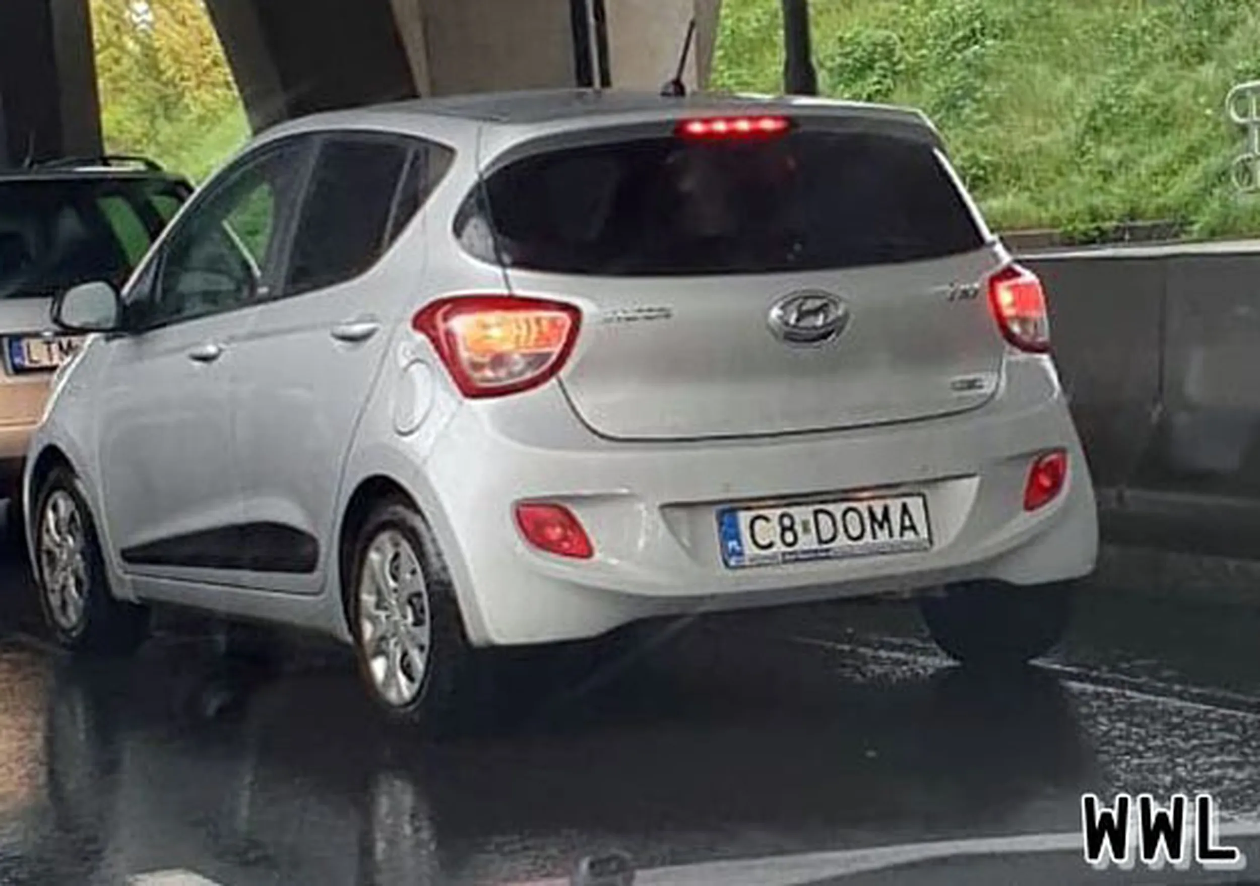 Fajny numer, blacha C8 DOMA