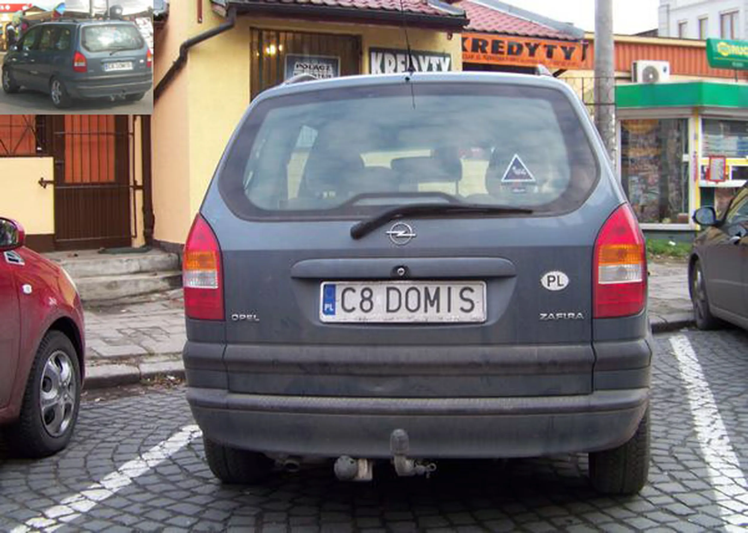 Fajny numer, blacha C8 DOMIS