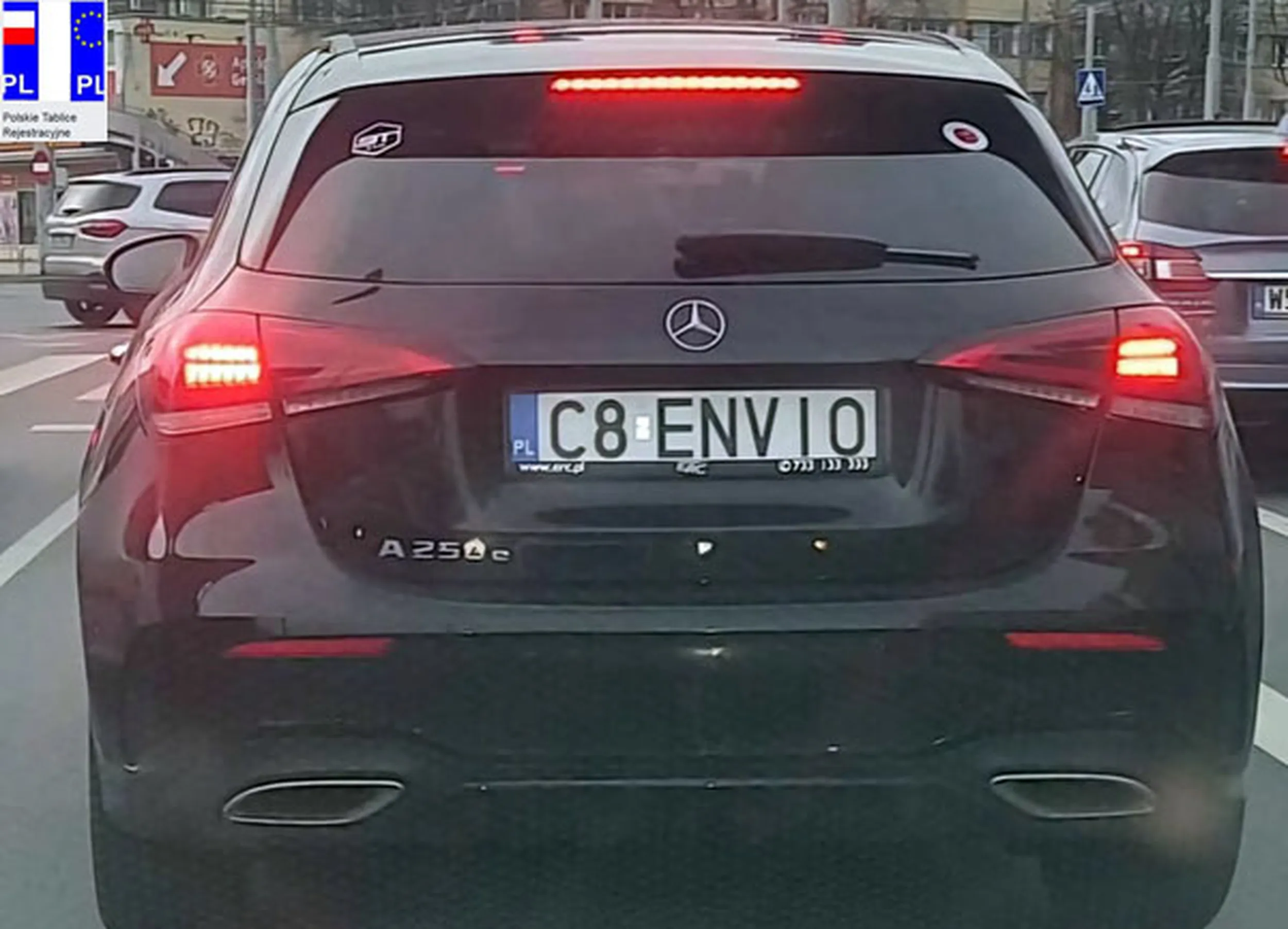 Fajny numer, blacha C8 ENVIO