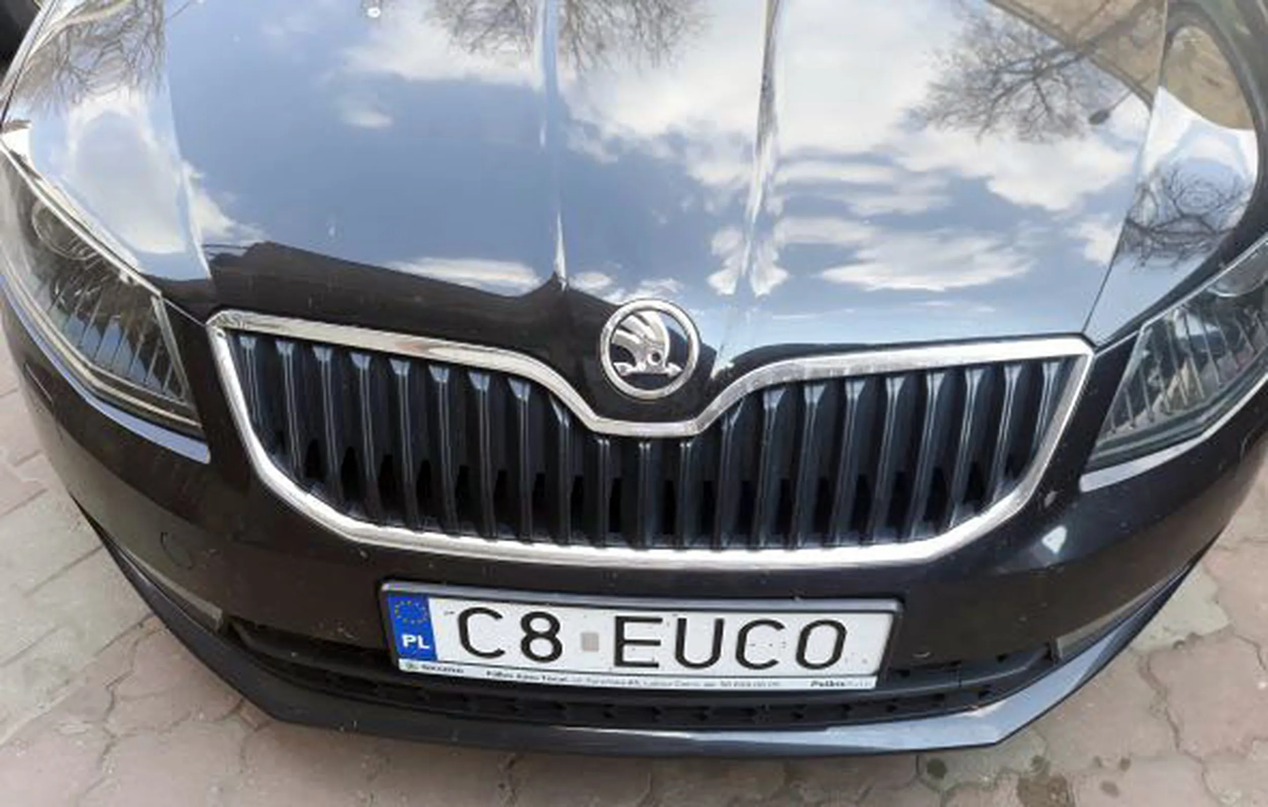 Fajny numer, blacha C8 EUCO