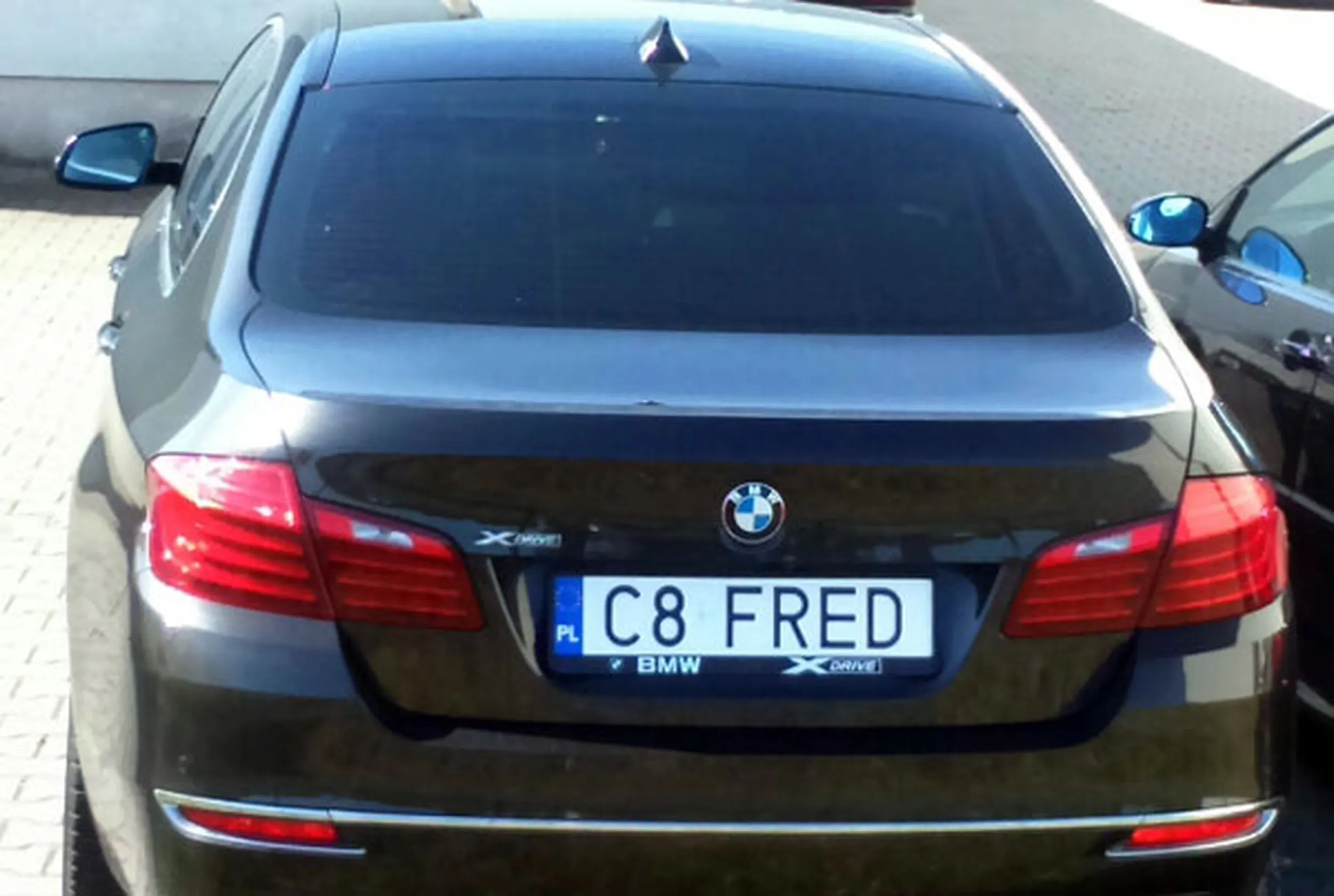 Fajny numer, blacha C8 FRED