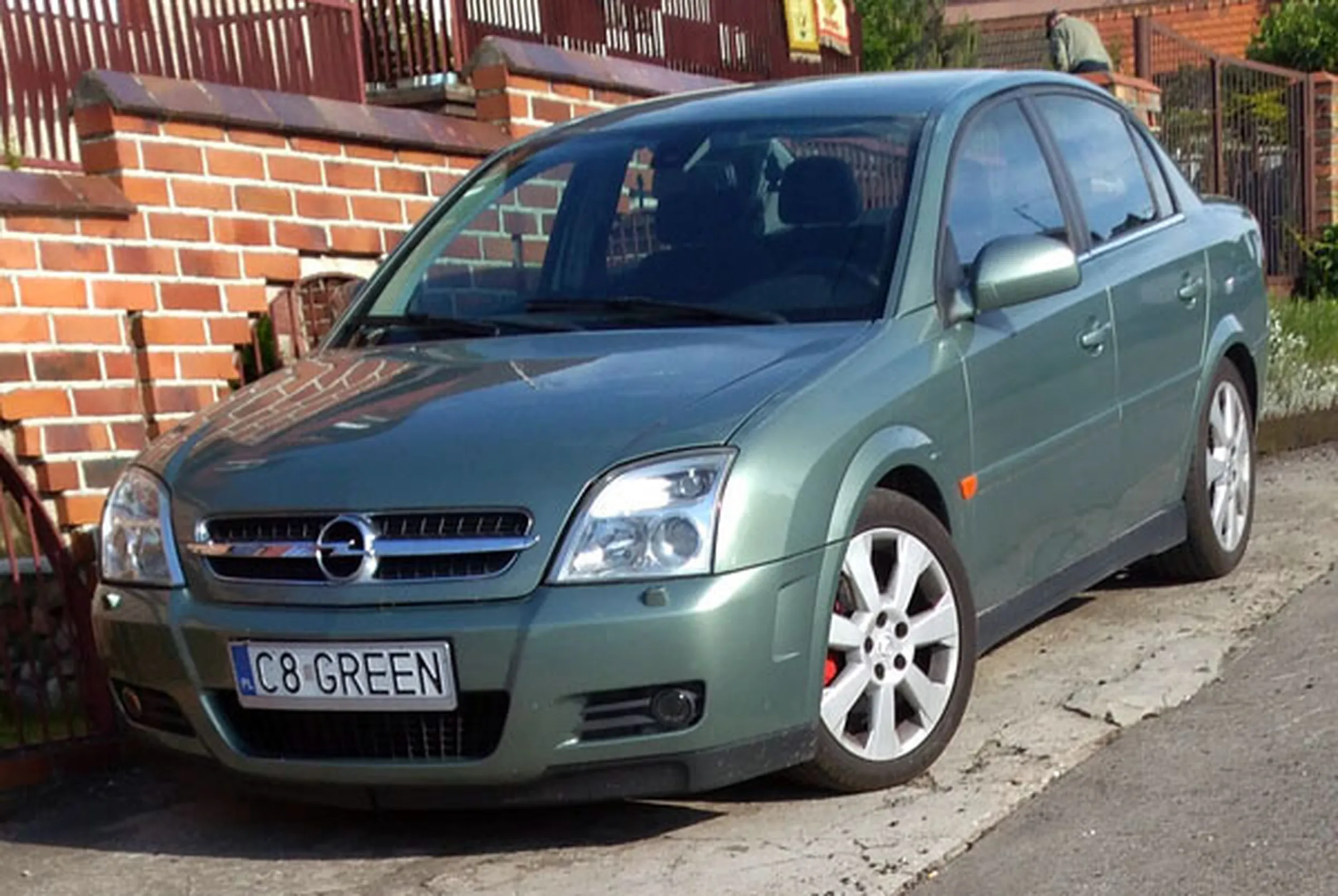 Fajny numer, blacha C8 GREEN