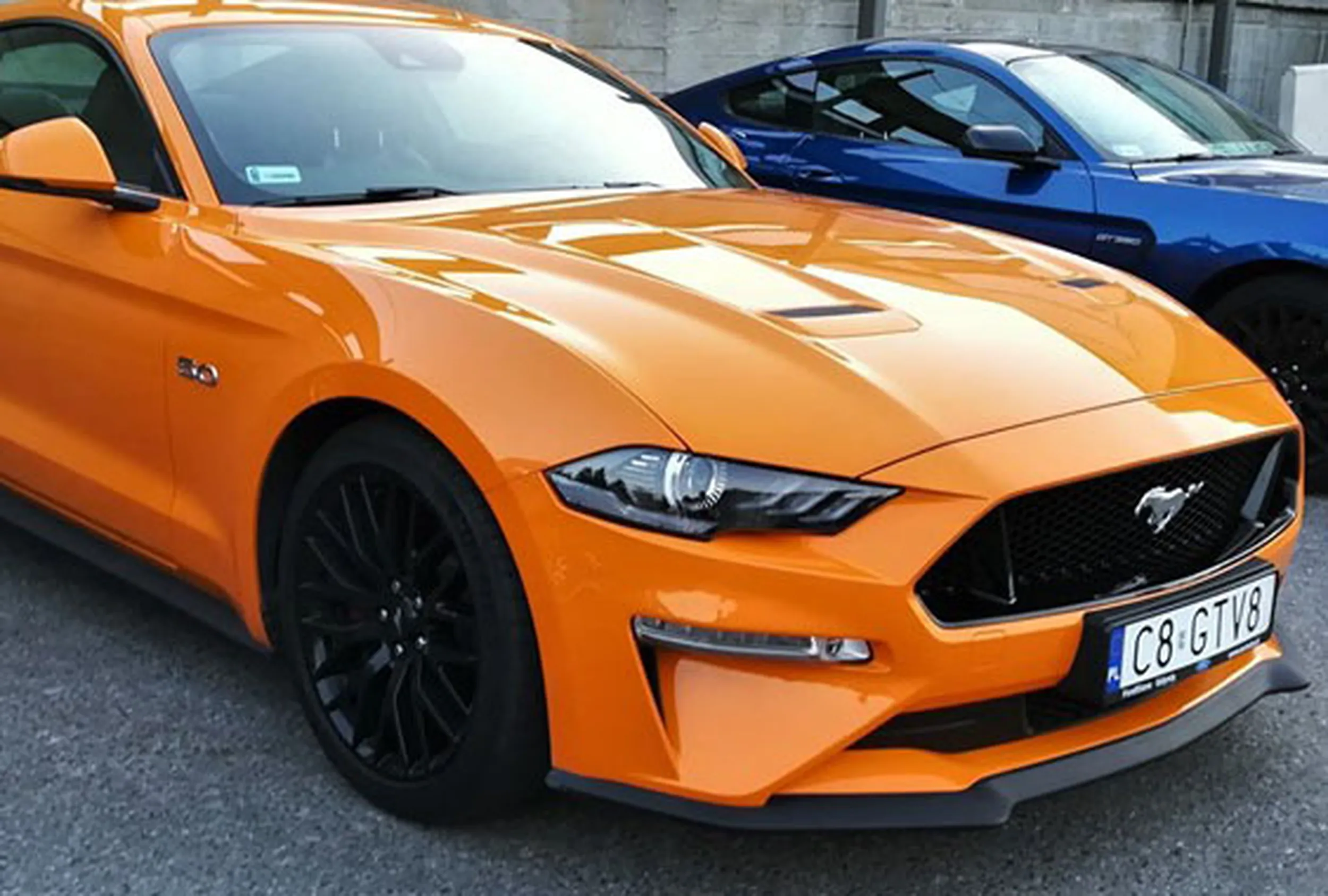 Fajny numer, blacha C8 GTV8