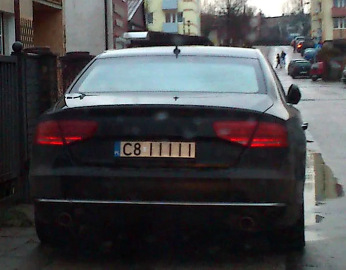 Fajny numer, blacha C8 IIIII