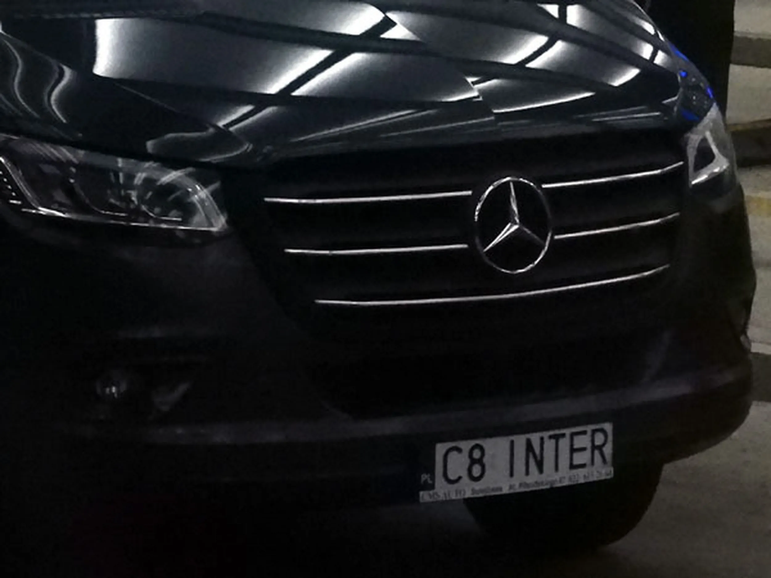 Fajny numer, blacha C8 INTER