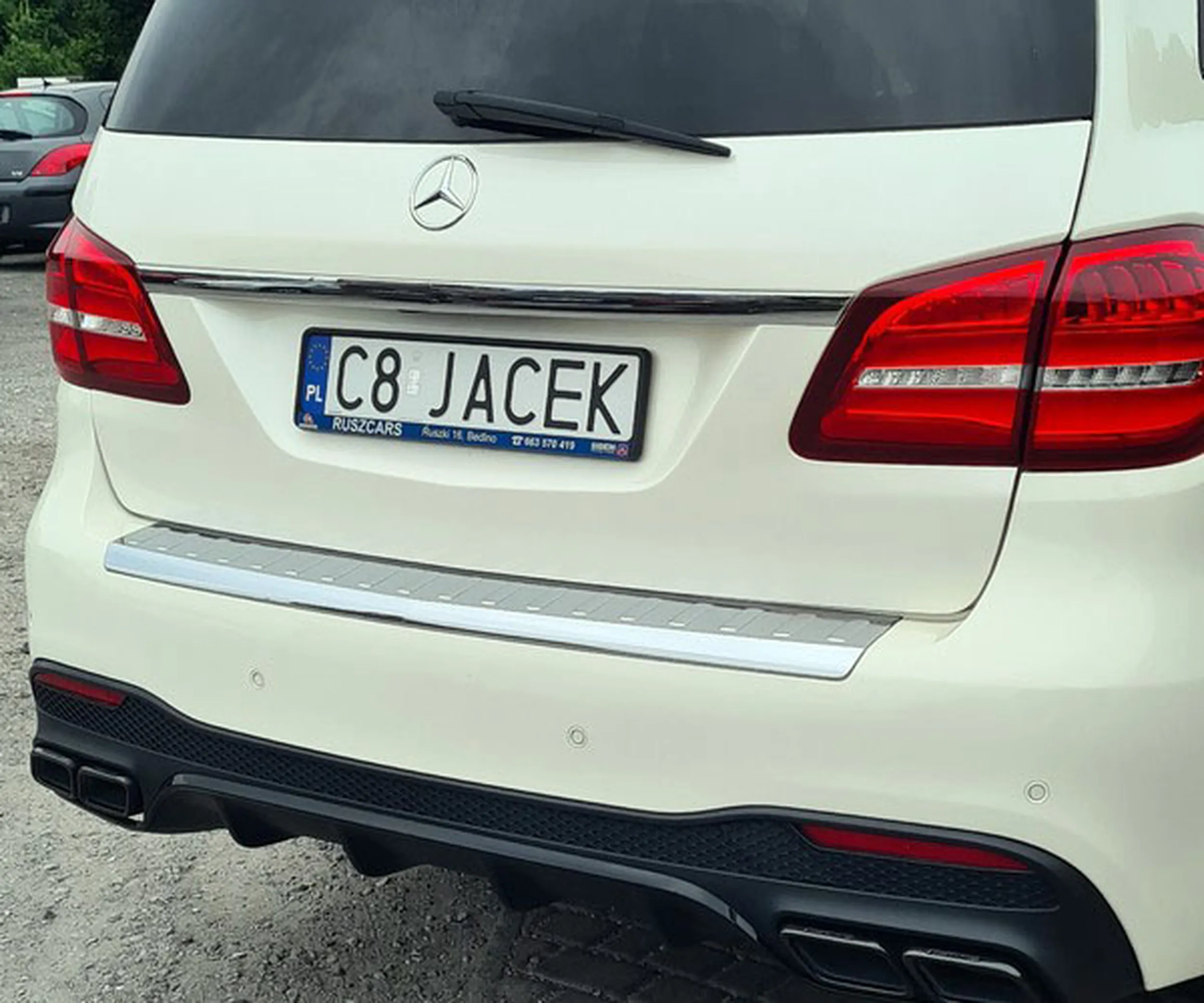 Fajny numer, blacha C8 JACEK