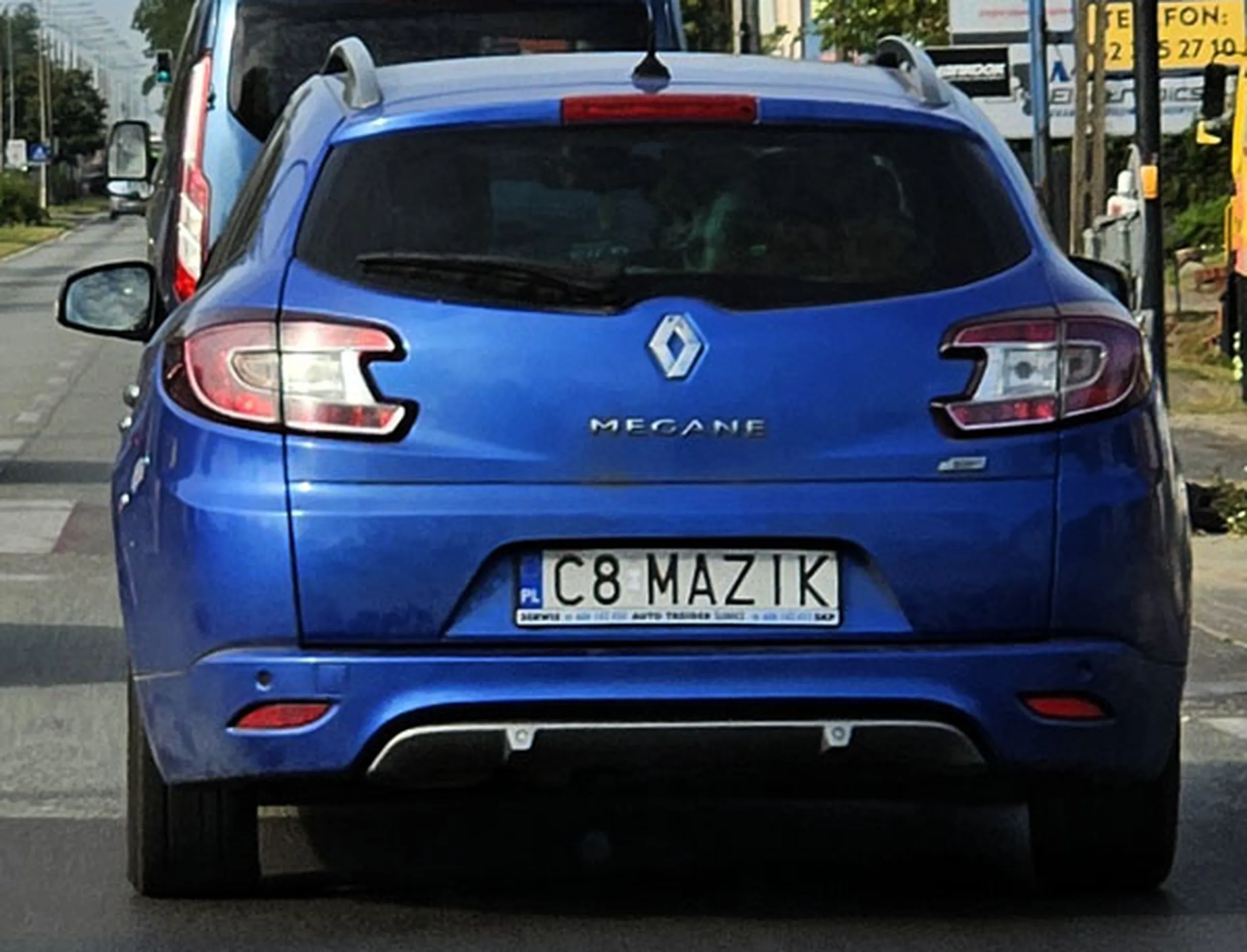 Fajny numer, blacha C8 MAZIK