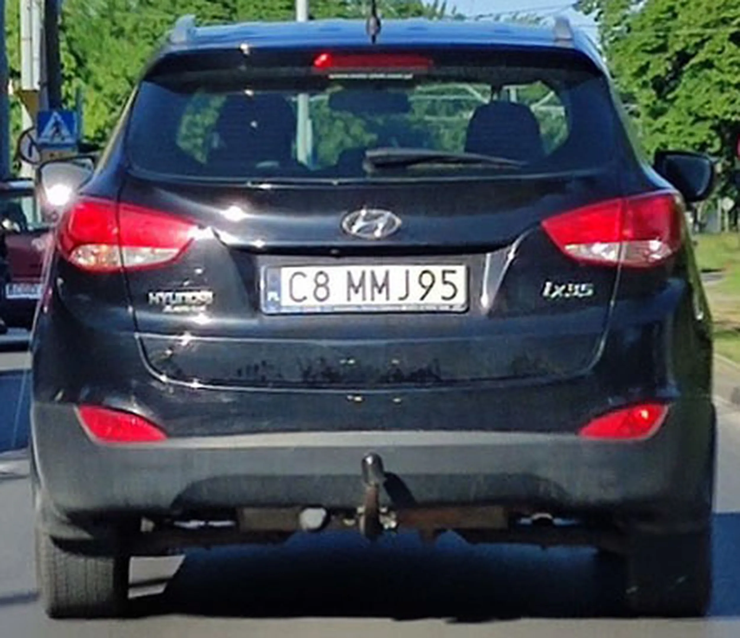 Fajny numer, blacha C8 MMJ95