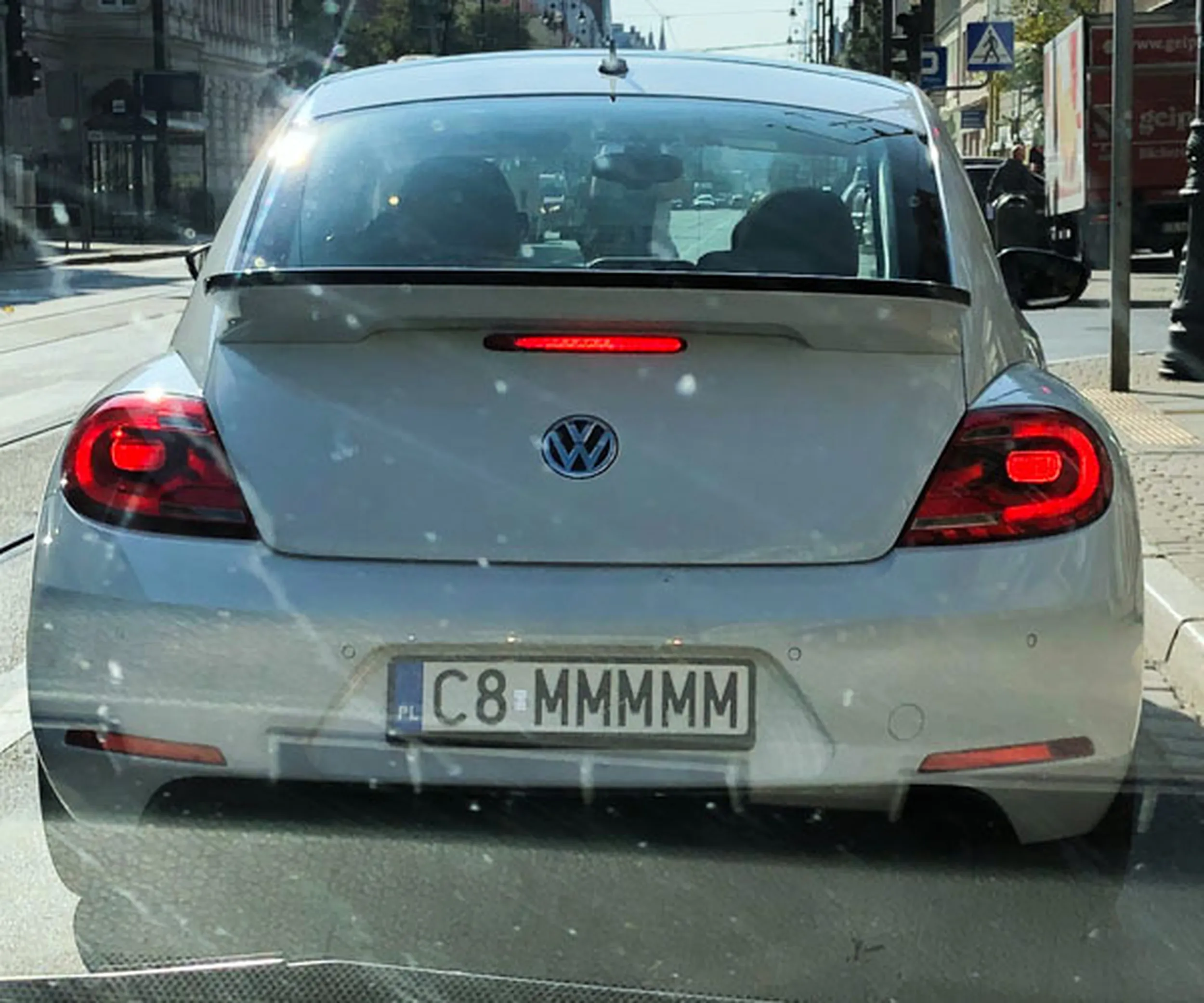 Fajny numer, blacha C8 MMMMM