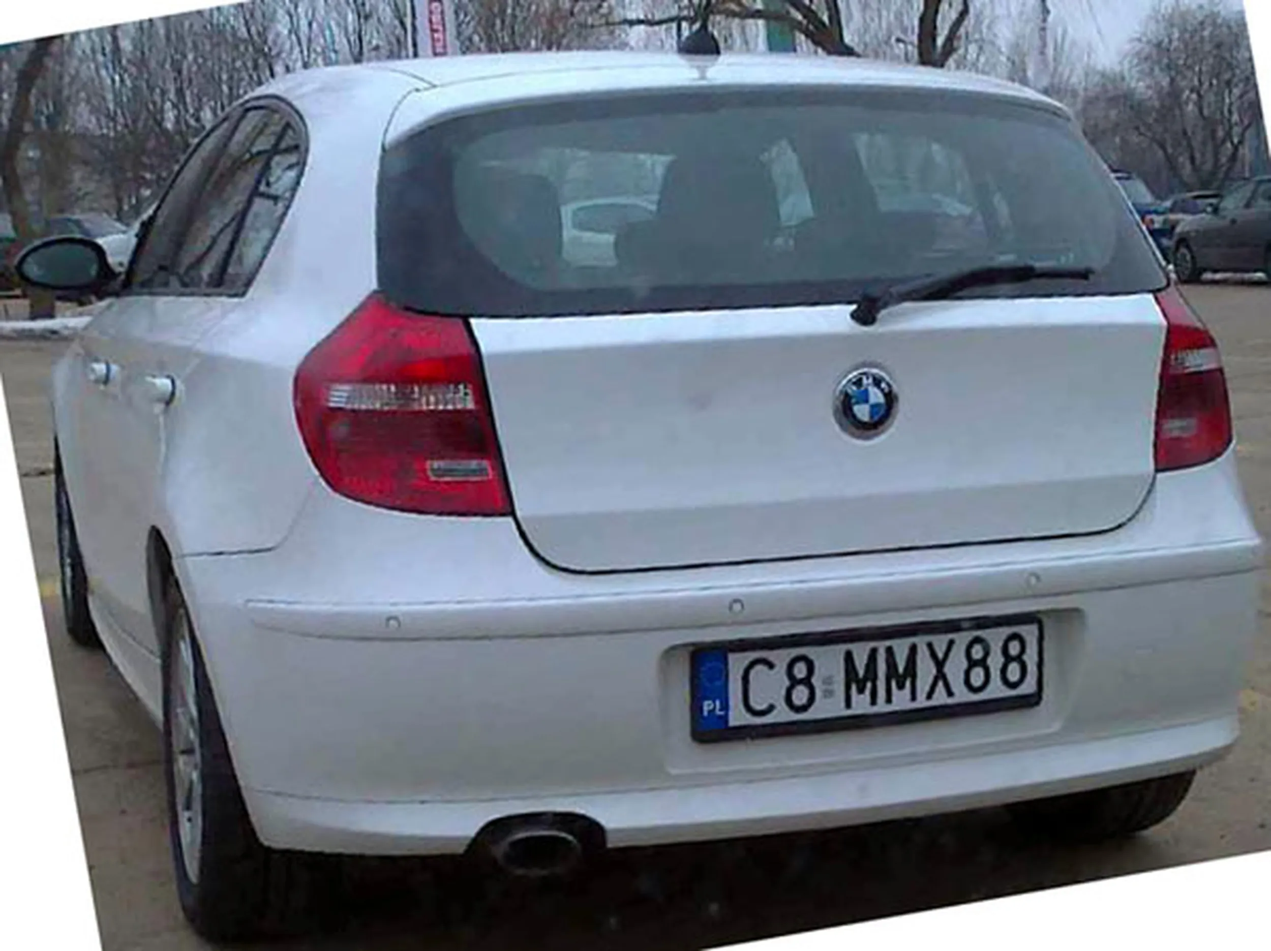 Fajny numer, blacha C8 MMX88