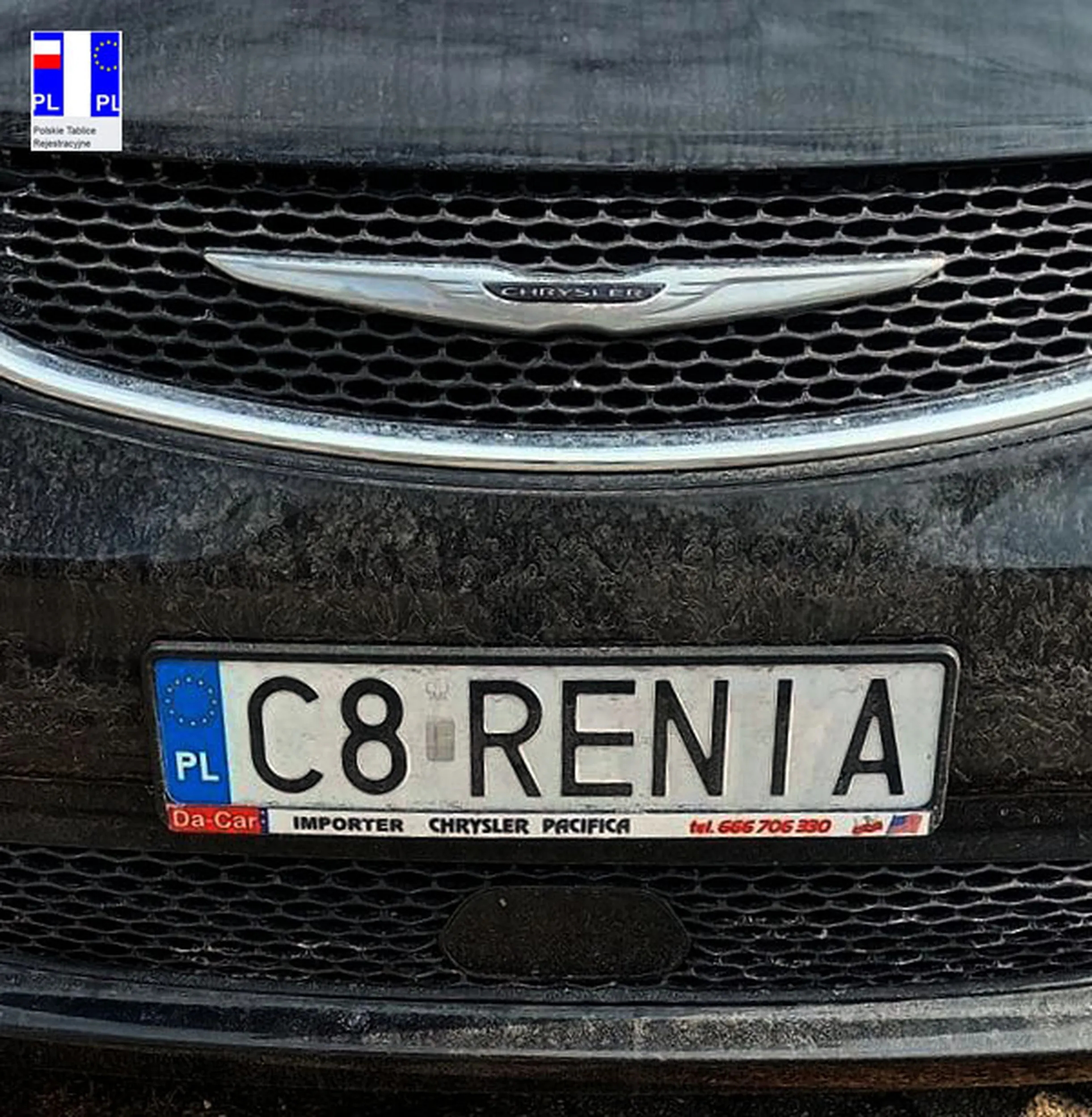 Fajny numer, blacha C8 RENIA