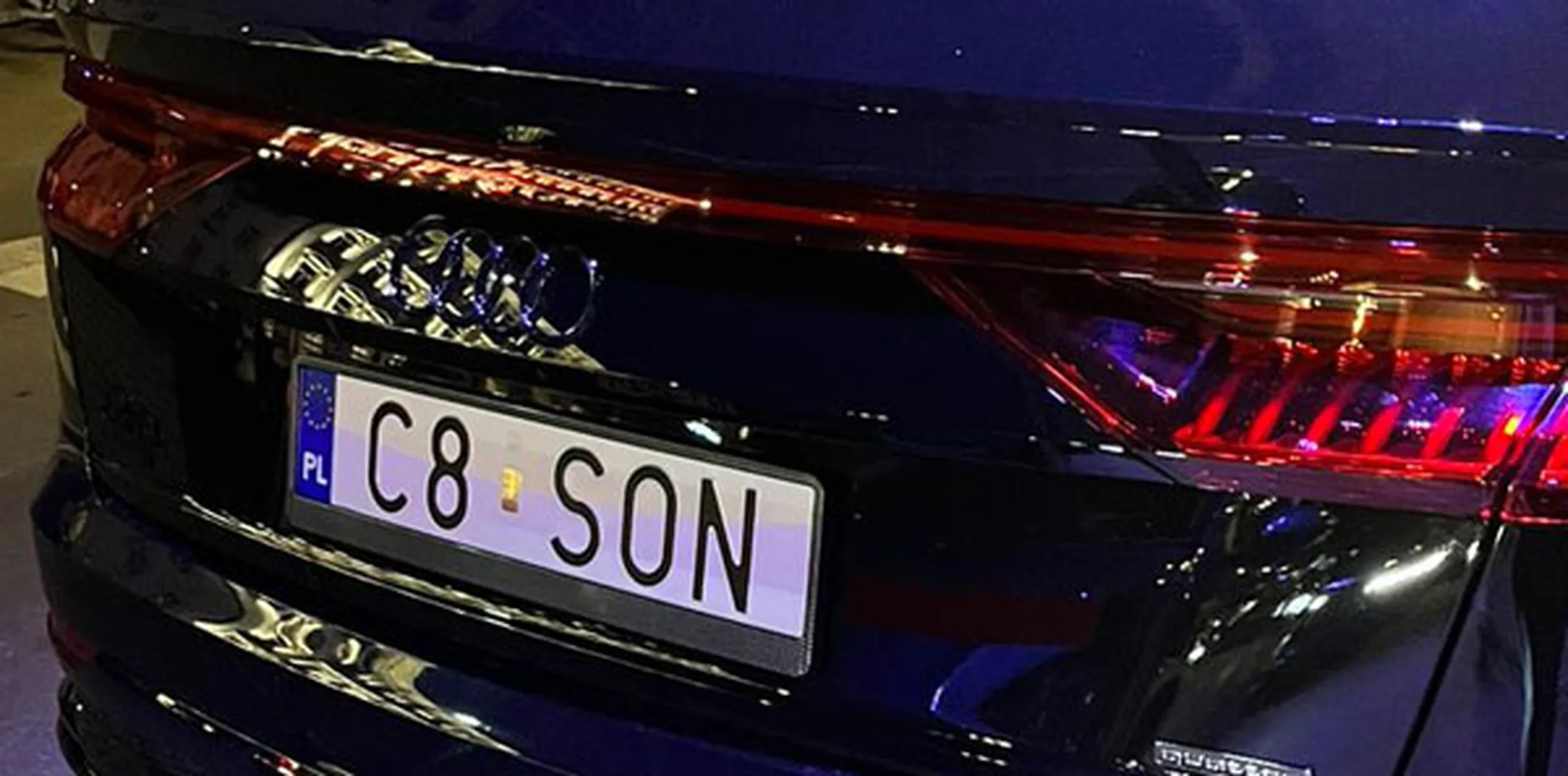 Fajny numer, blacha C8 SON