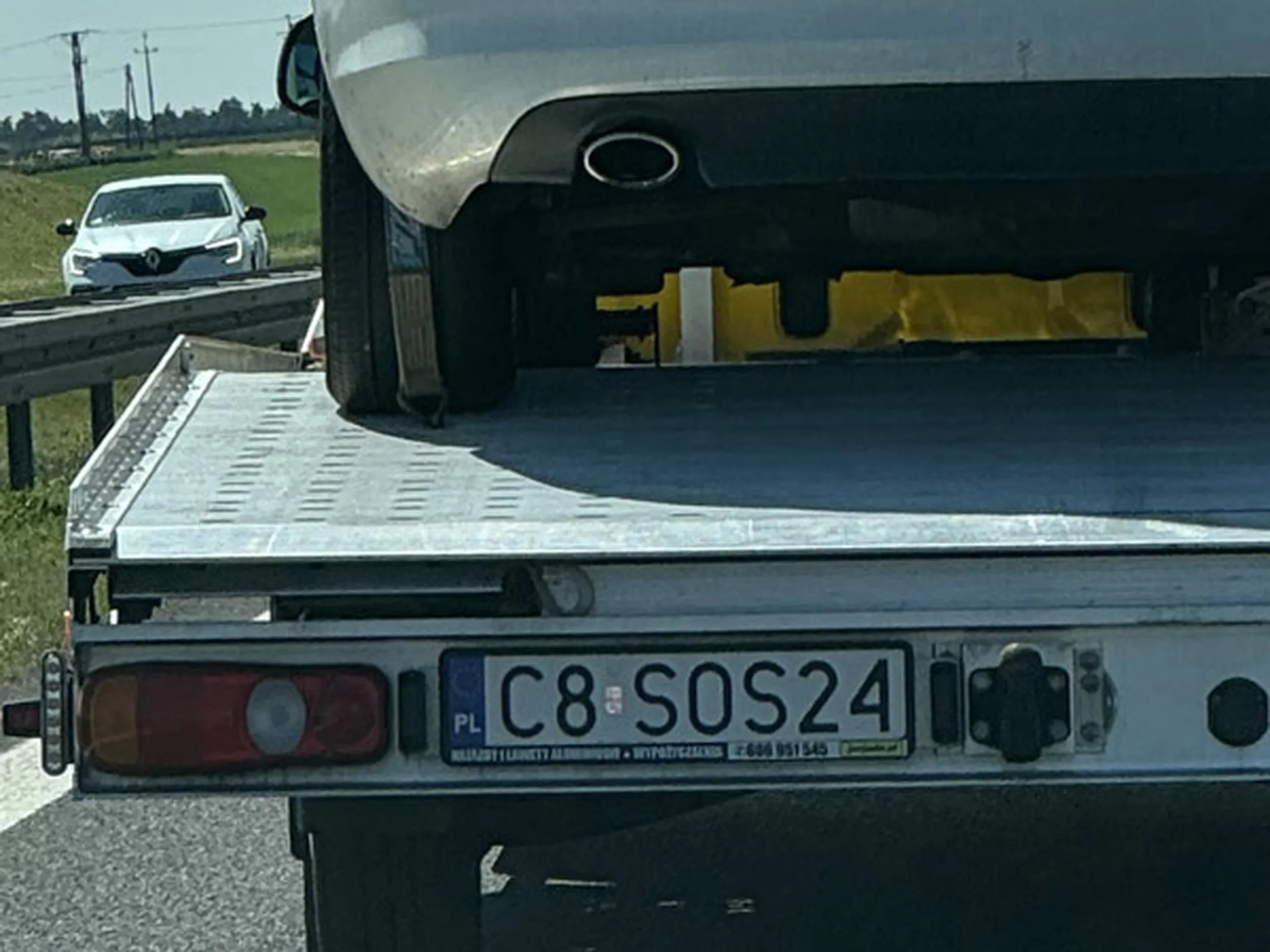 Fajny numer, blacha C8 SOS24