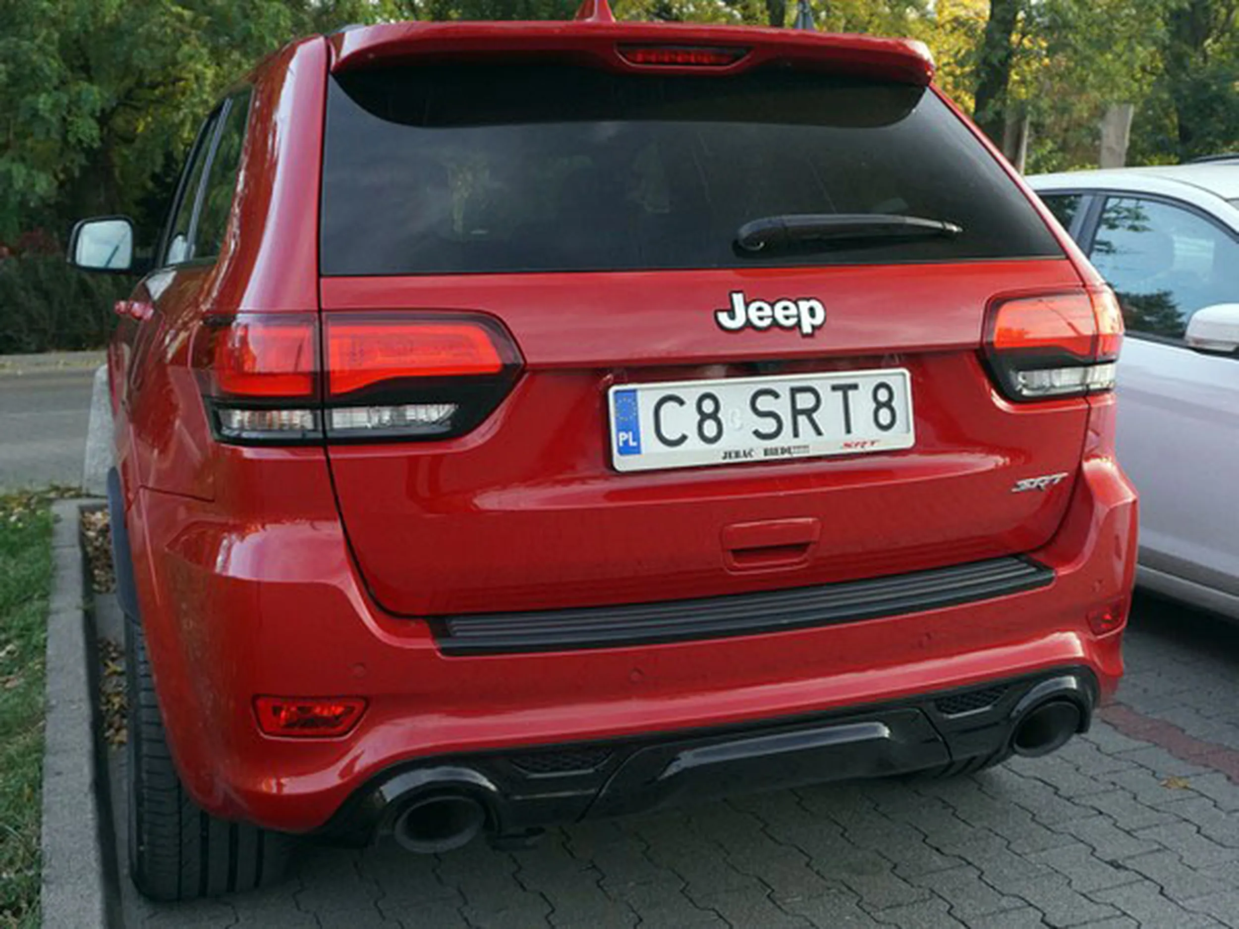 Fajny numer, blacha C8 SRT8