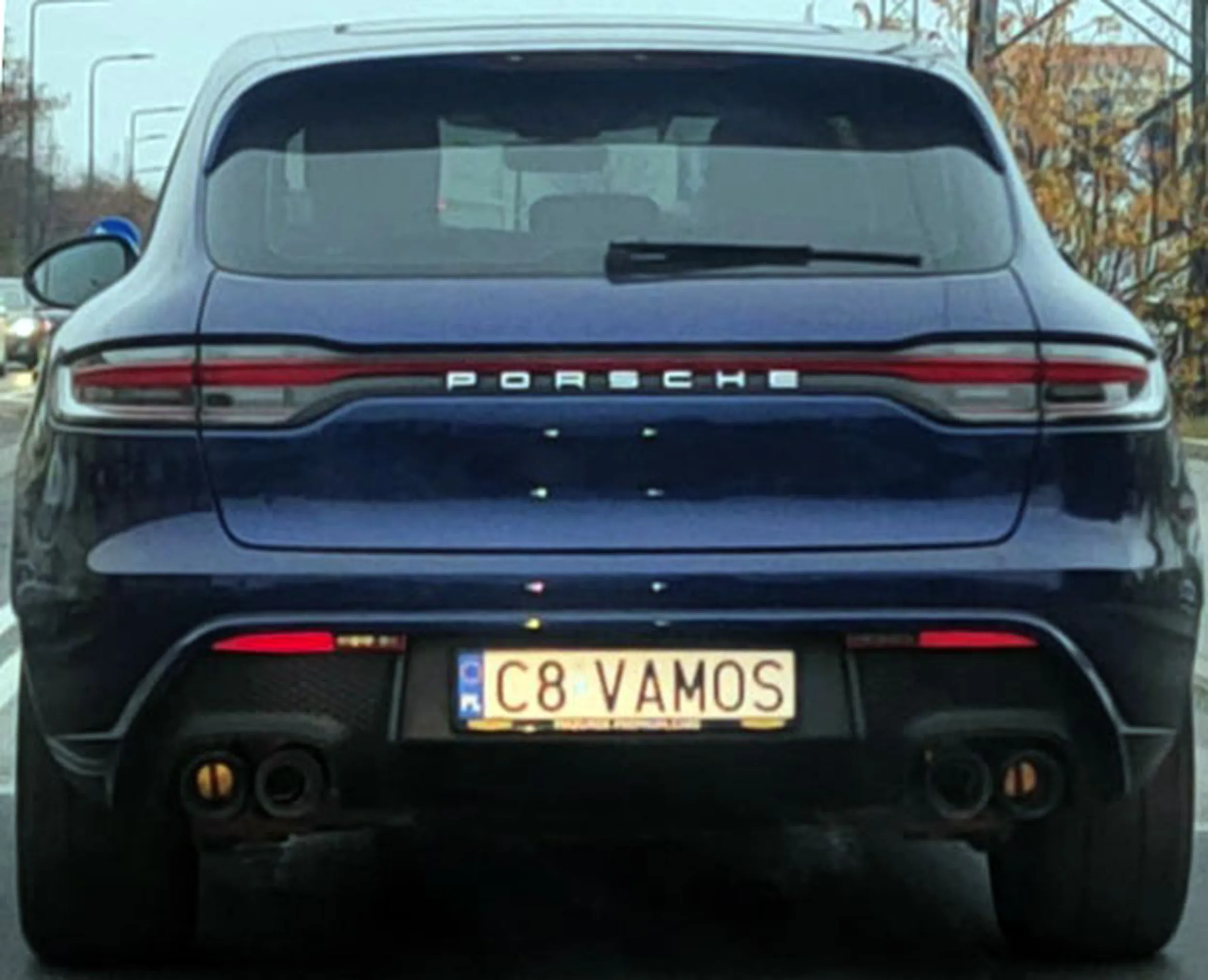 Fajny numer, blacha C8 VAMOS