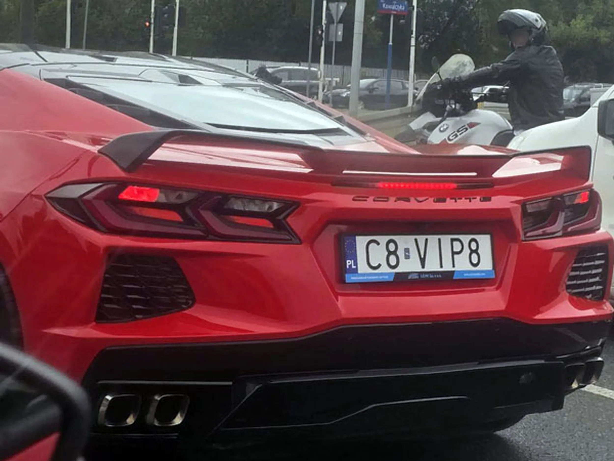 Fajny numer, blacha C8 VIP8