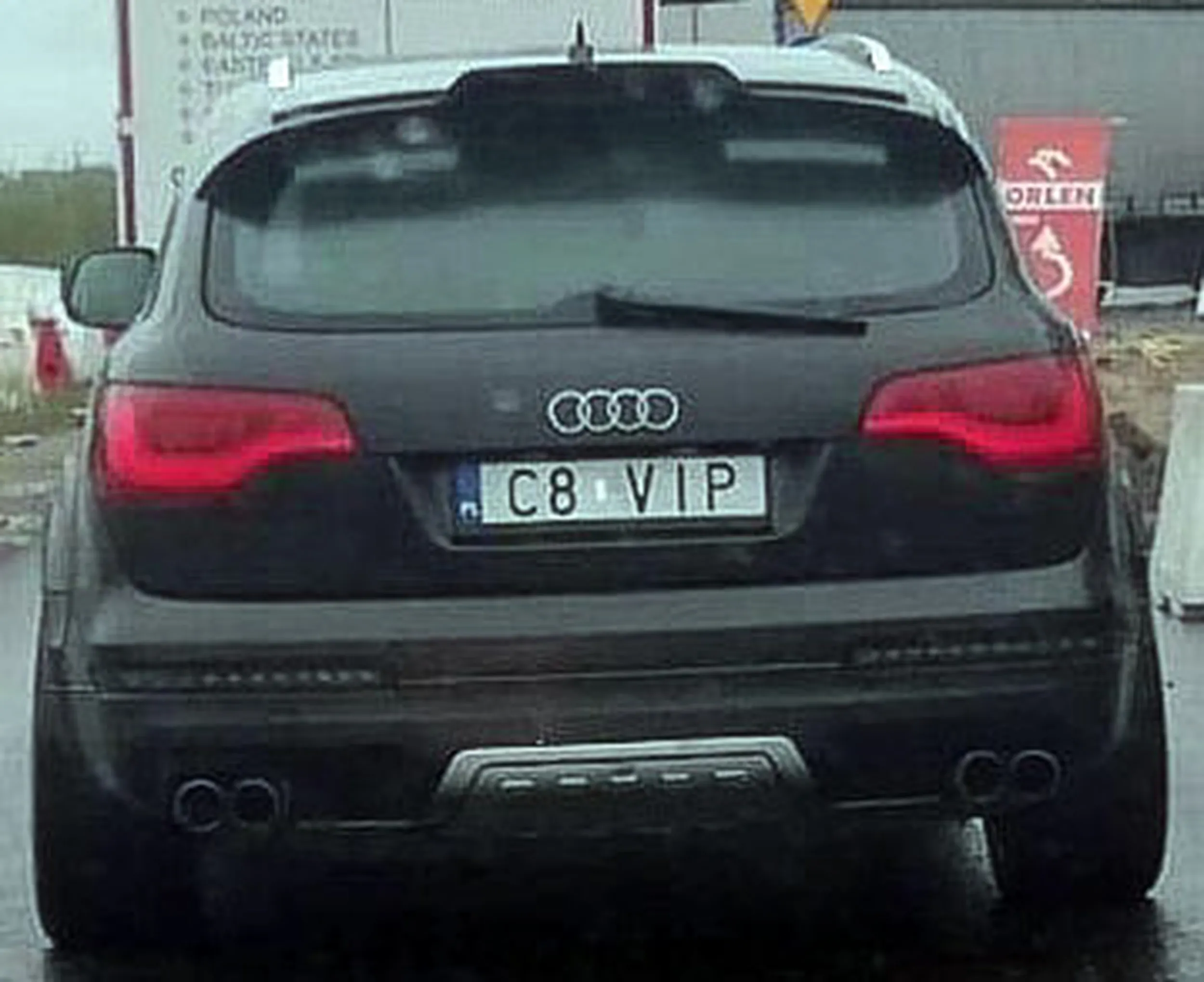 Fajny numer, blacha C8 VIP