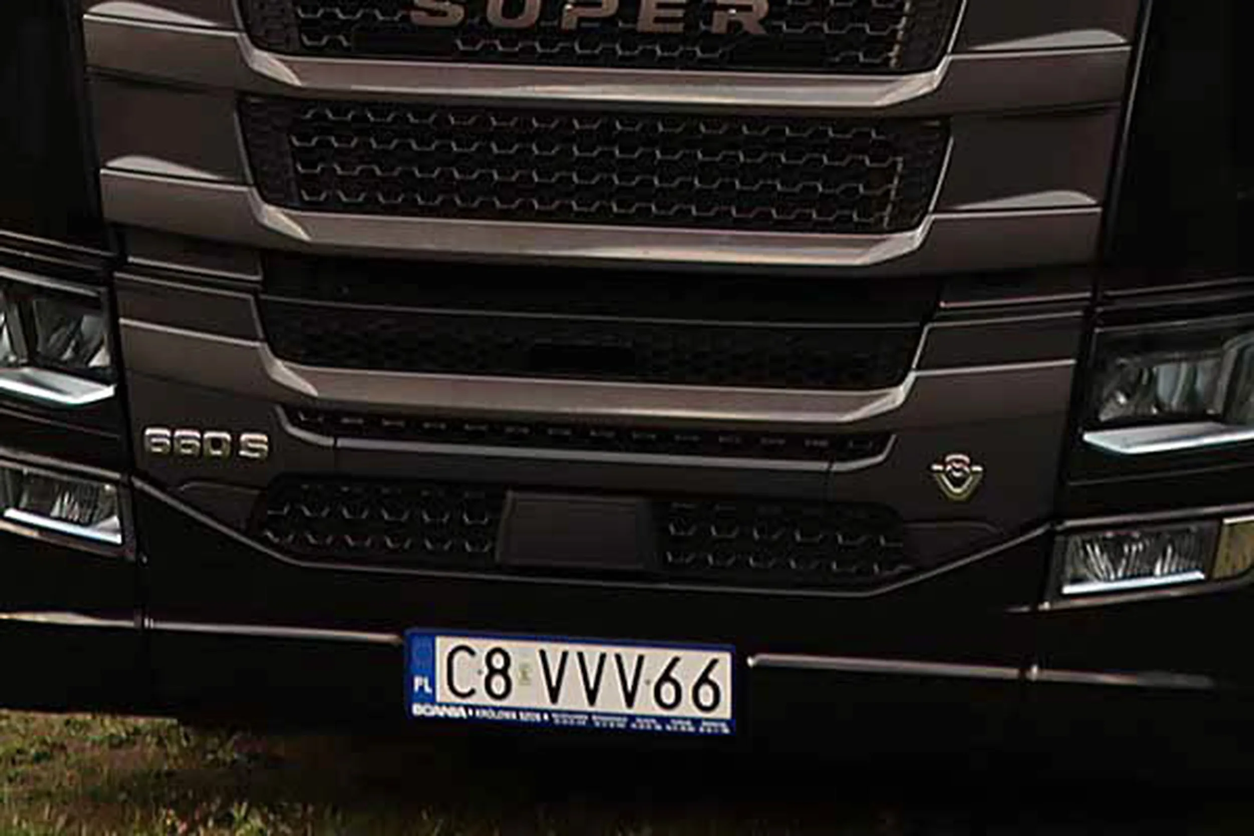 Fajny numer, blacha C8 VVV66