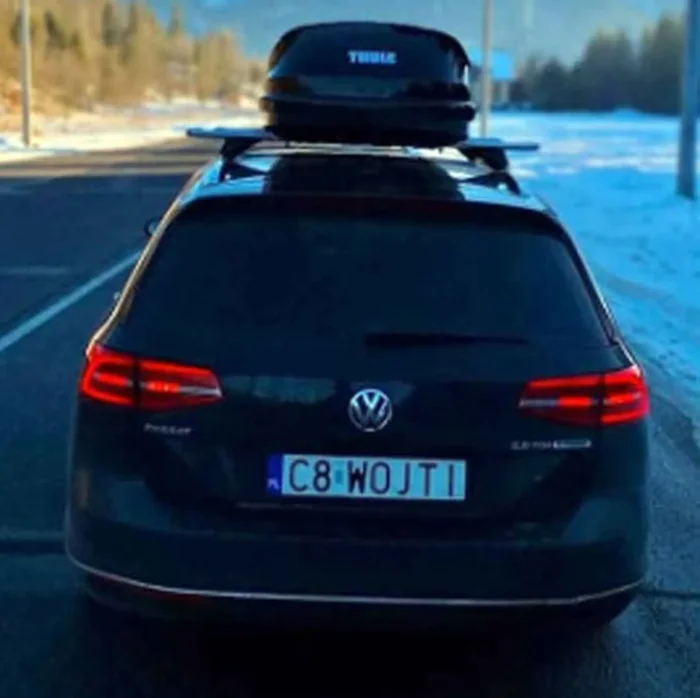 Fajny numer, blacha C8 WOJTI