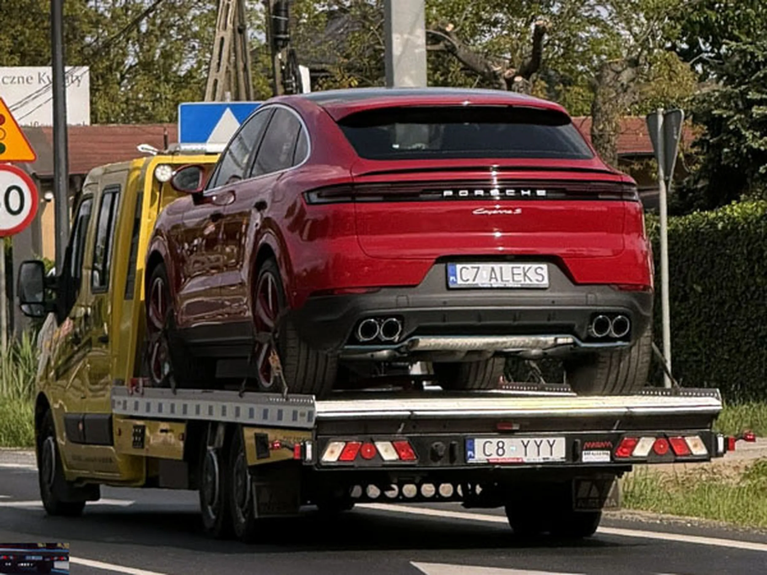 Fajny numer, blacha C8 YYY