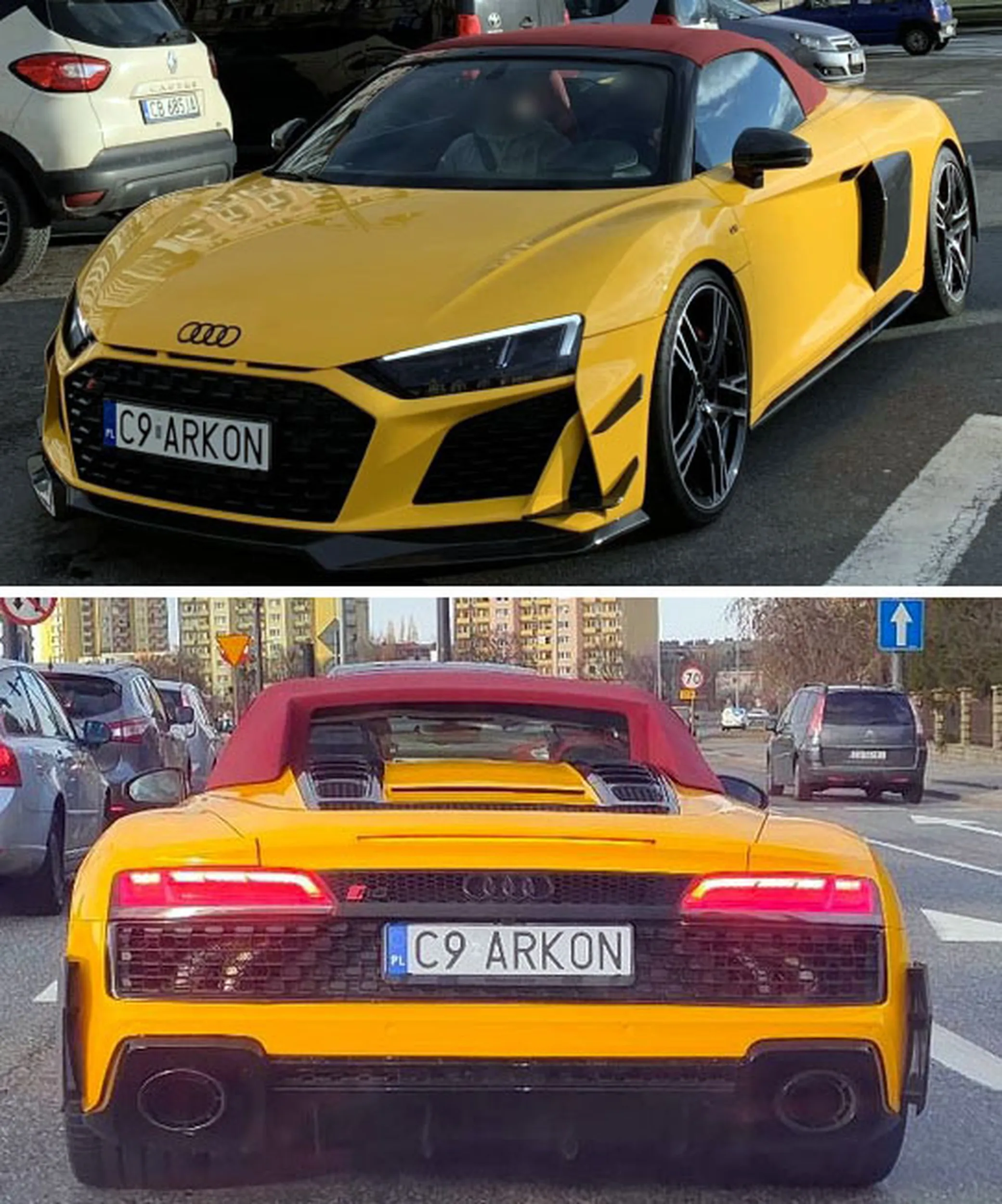 Fajny numer, blacha C9 ARKON