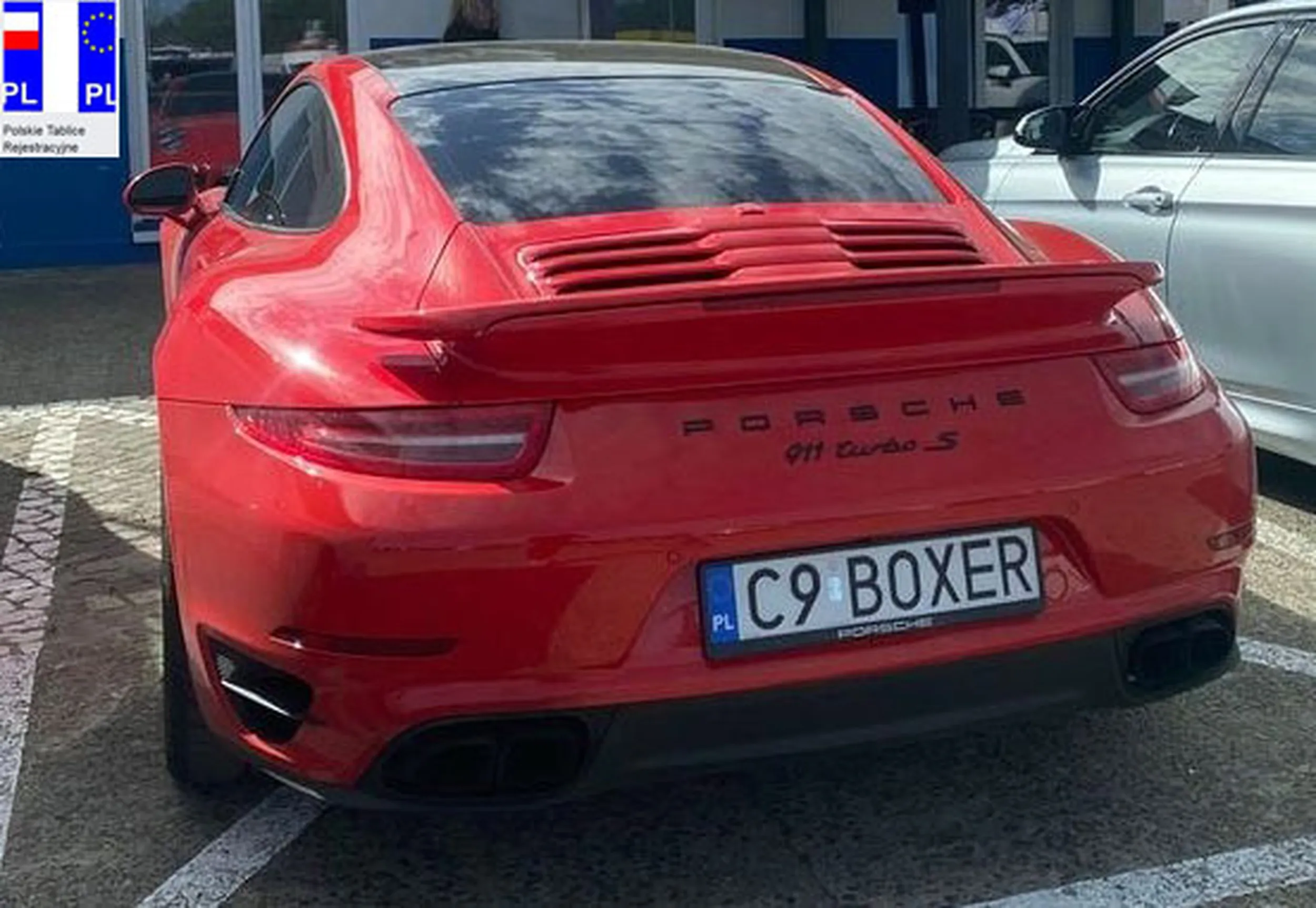 Fajny numer, blacha C9 BOXER