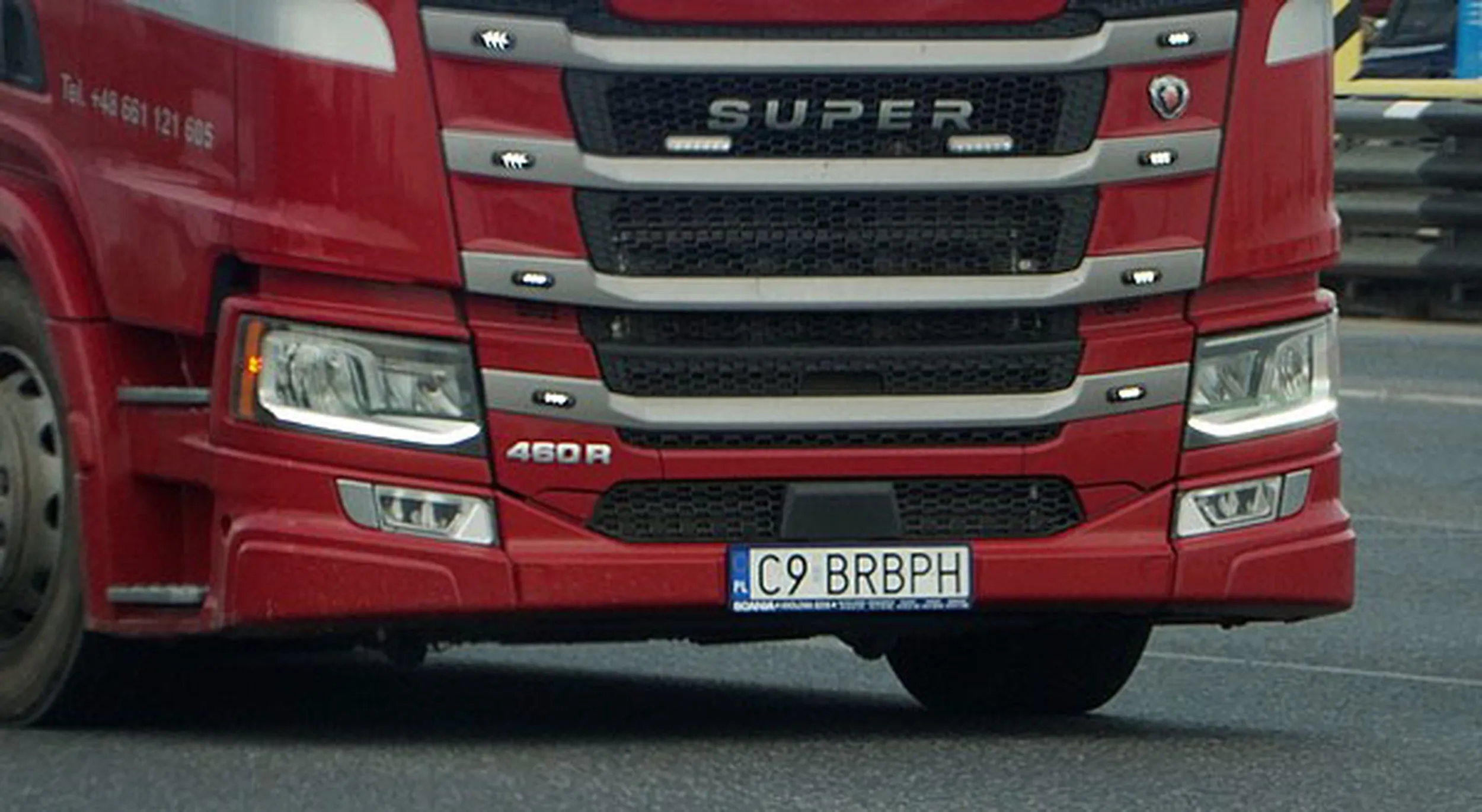 Fajny numer, blacha C9 BRBPH