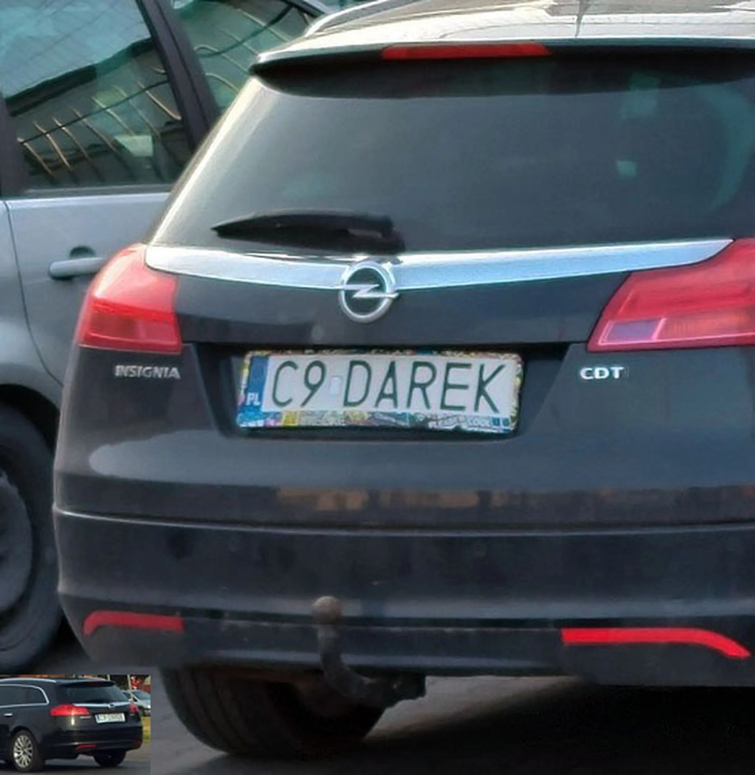 Fajny numer, blacha C9 DAREK