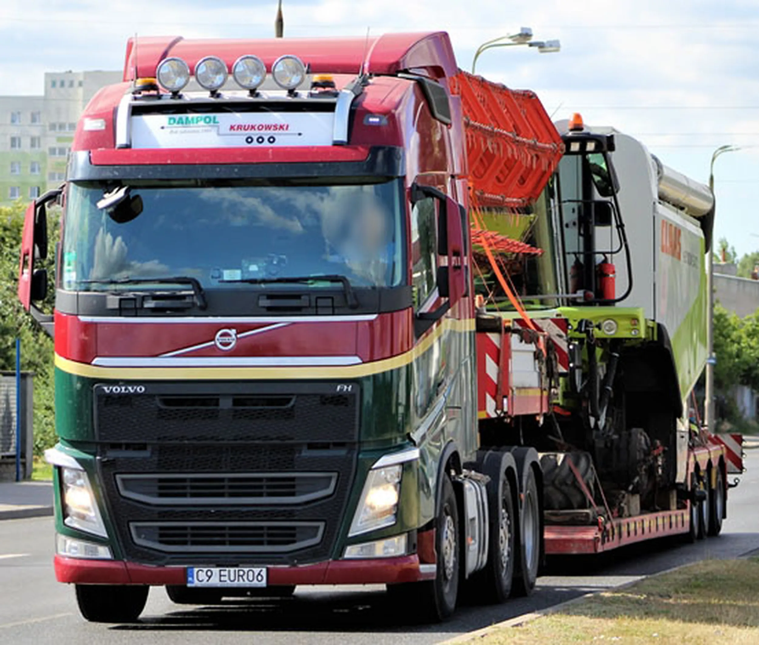 Fajny numer, blacha C9 EURO6